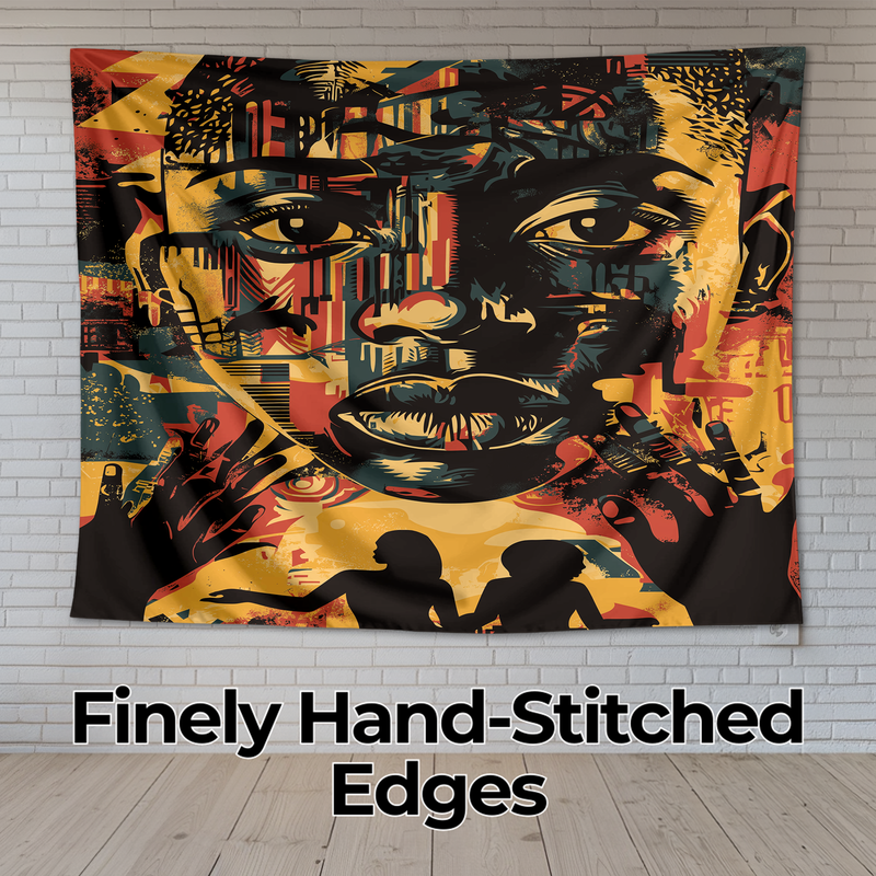 BLACK LIVES MATTER TRIBU WALL TAPESTRY