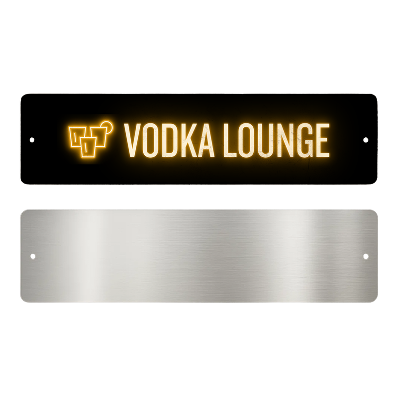 VODKA LOUNGE SIGN
