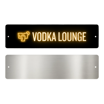 VODKA LOUNGE SIGN