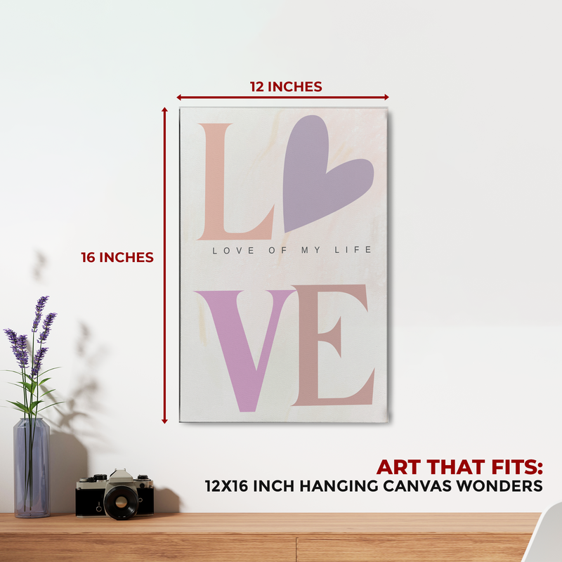 LOVE CANVAS DECOR