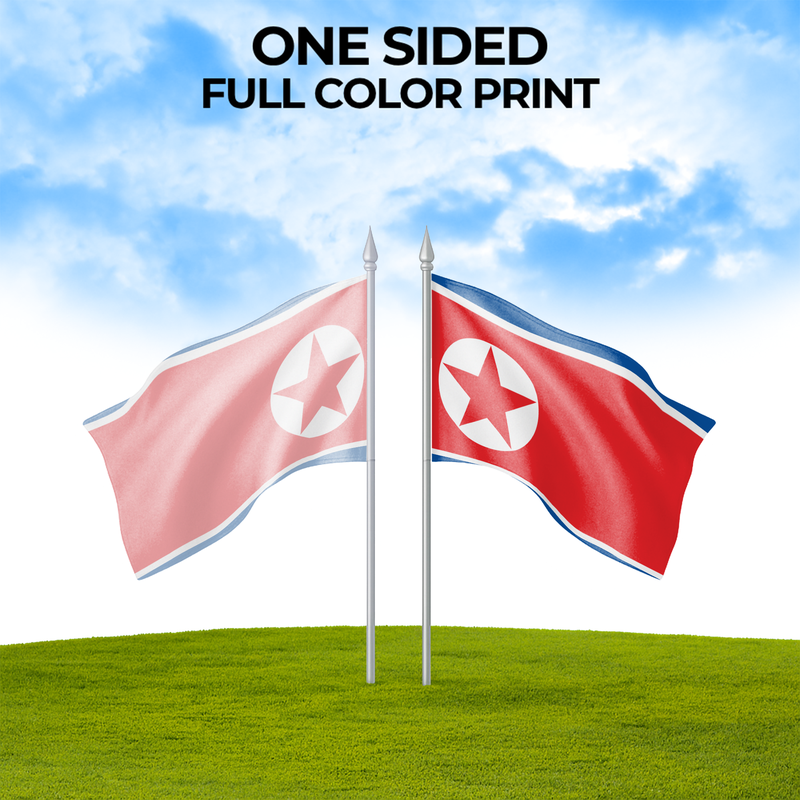 NORTH KOREA FLAG