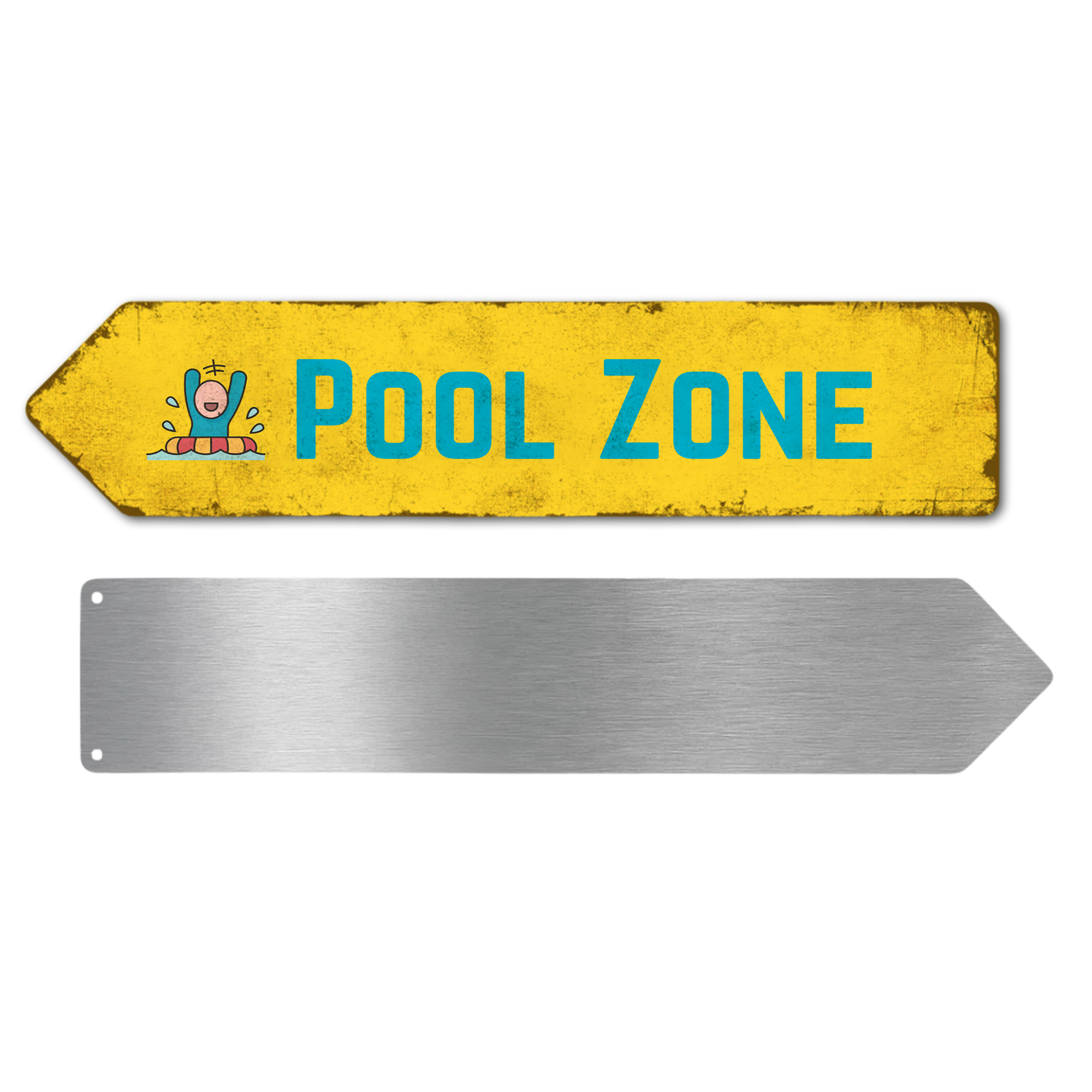 POOL ZONE SIGN