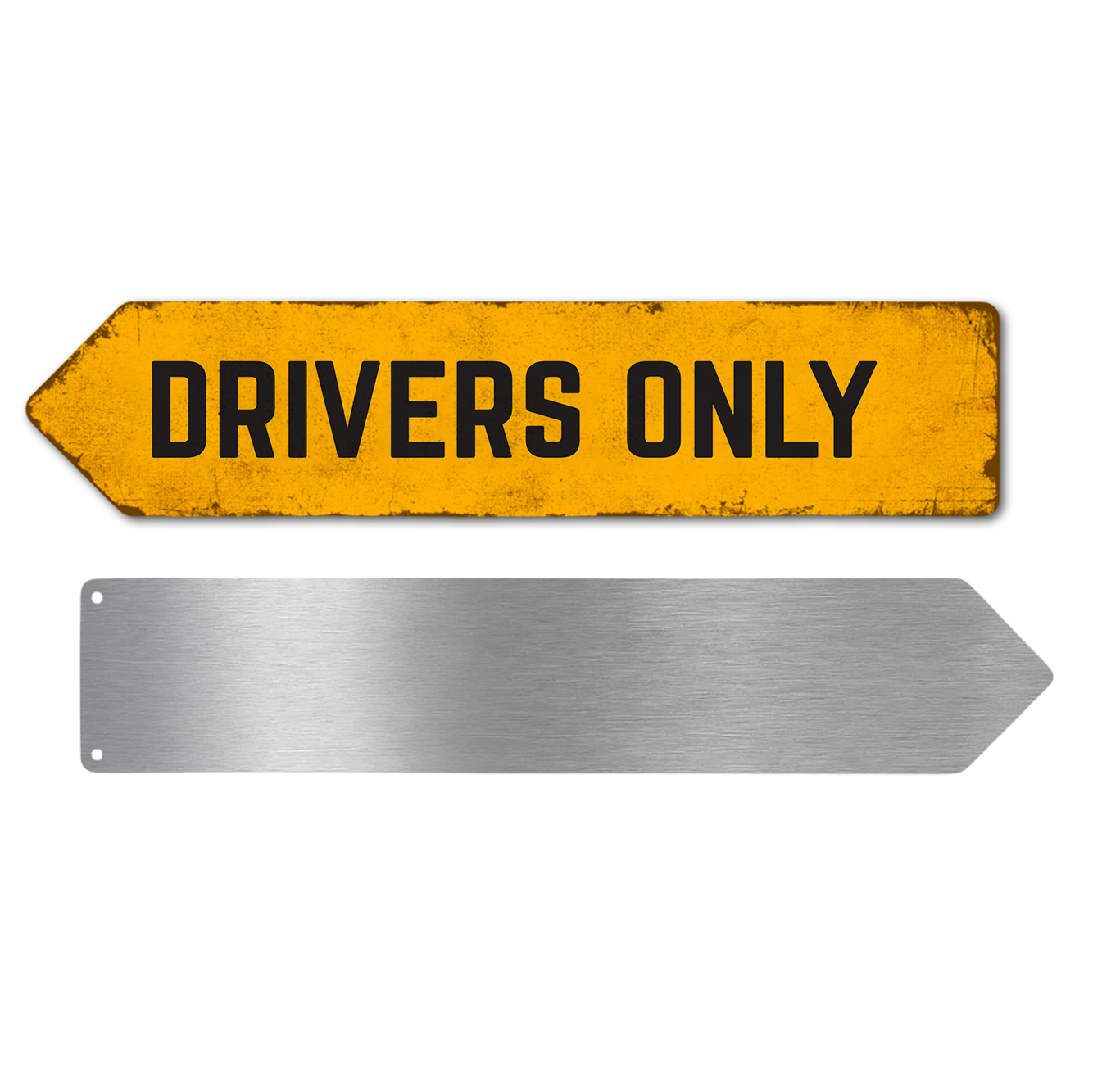 DRIVERS ONLY SIGN