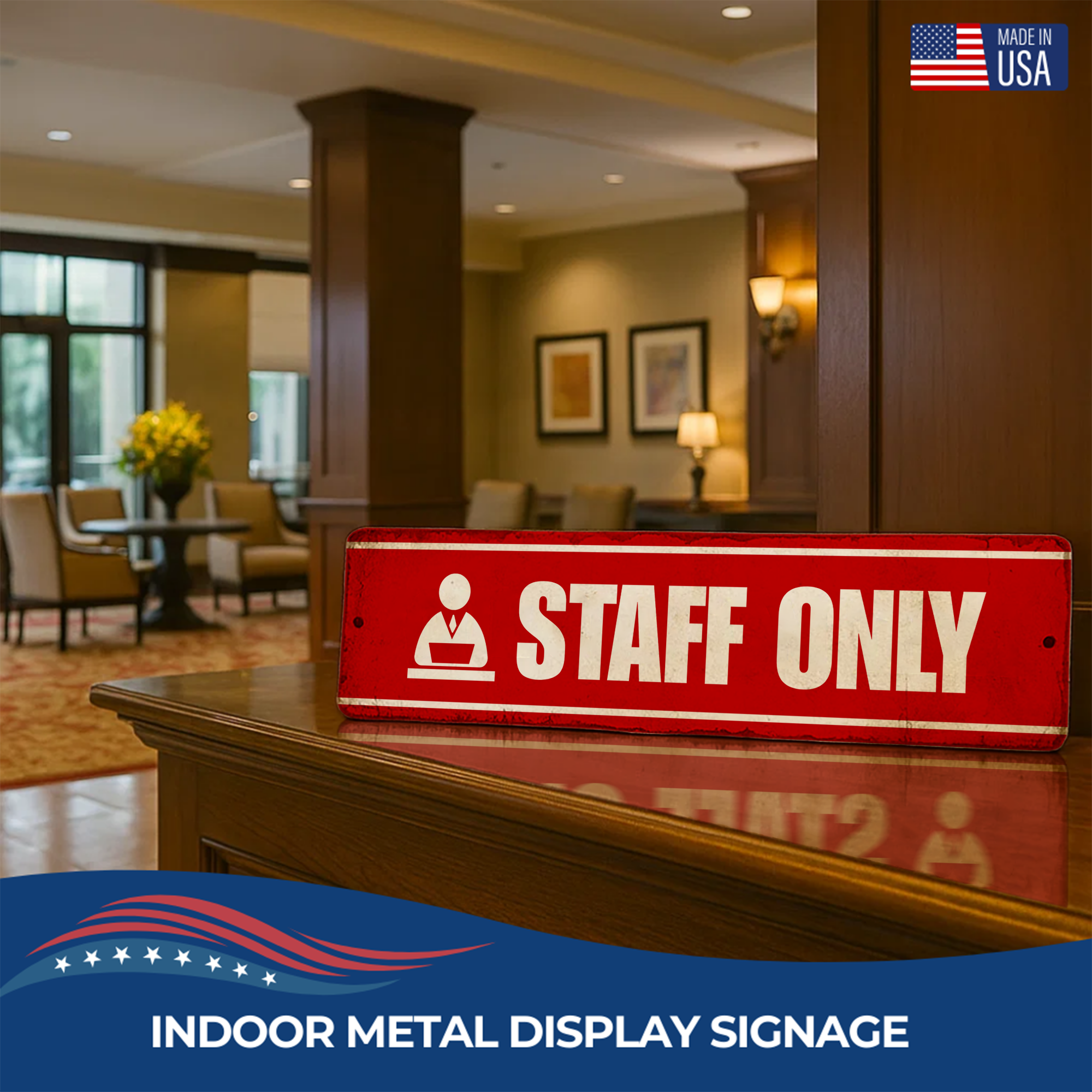 CUSTOM METAL SIGN OUTDOOR