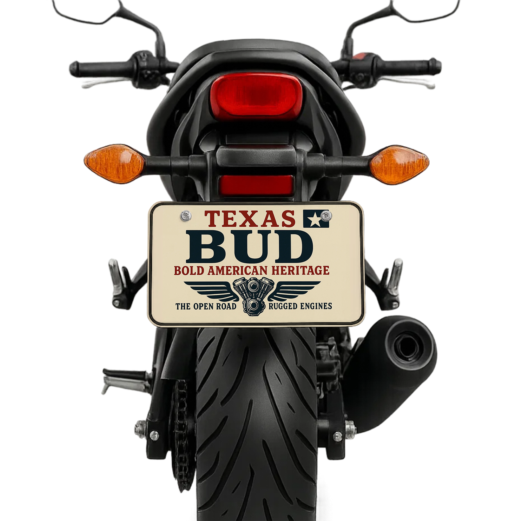CUSTOM VEHICLE PLATE