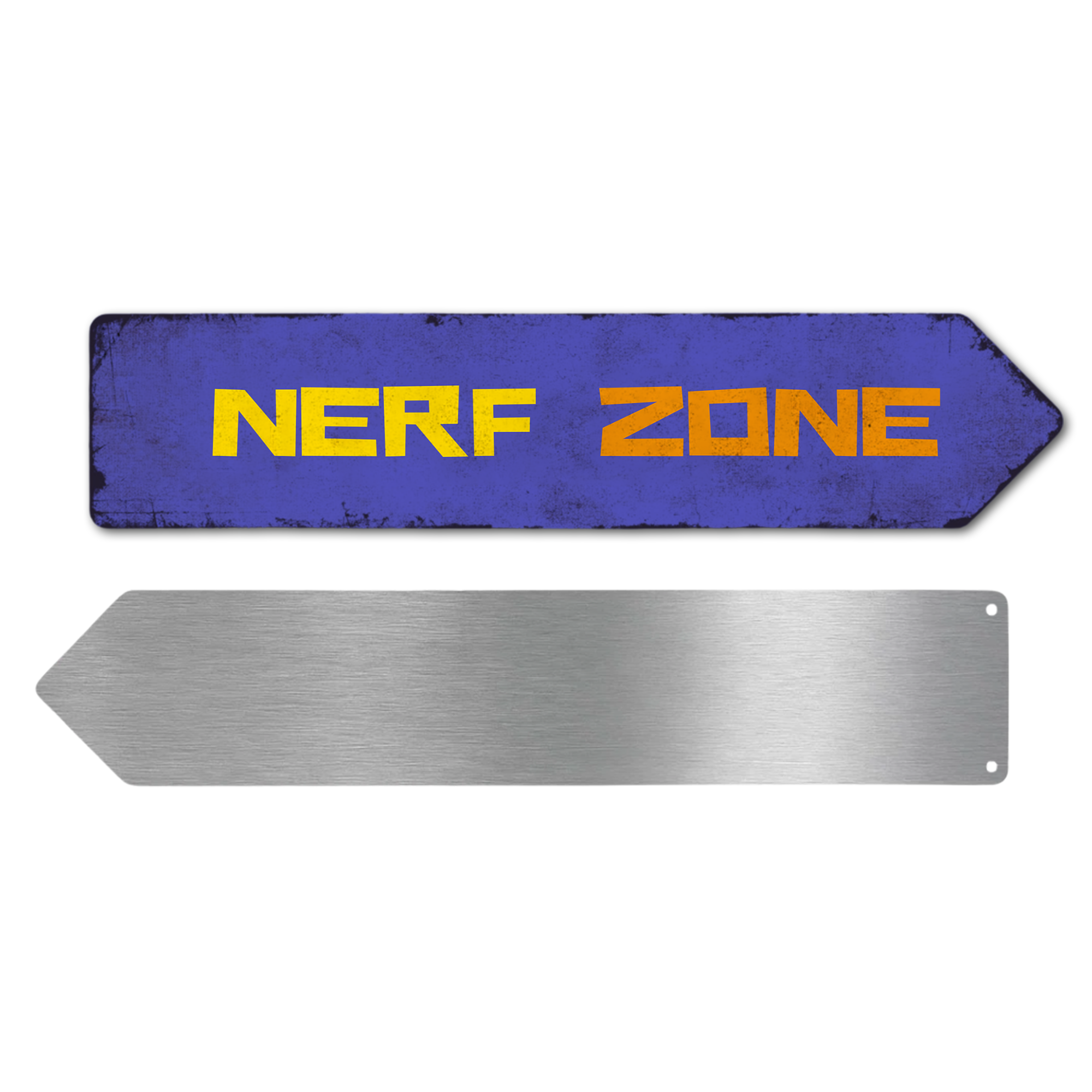 NERF ZONE SIGN