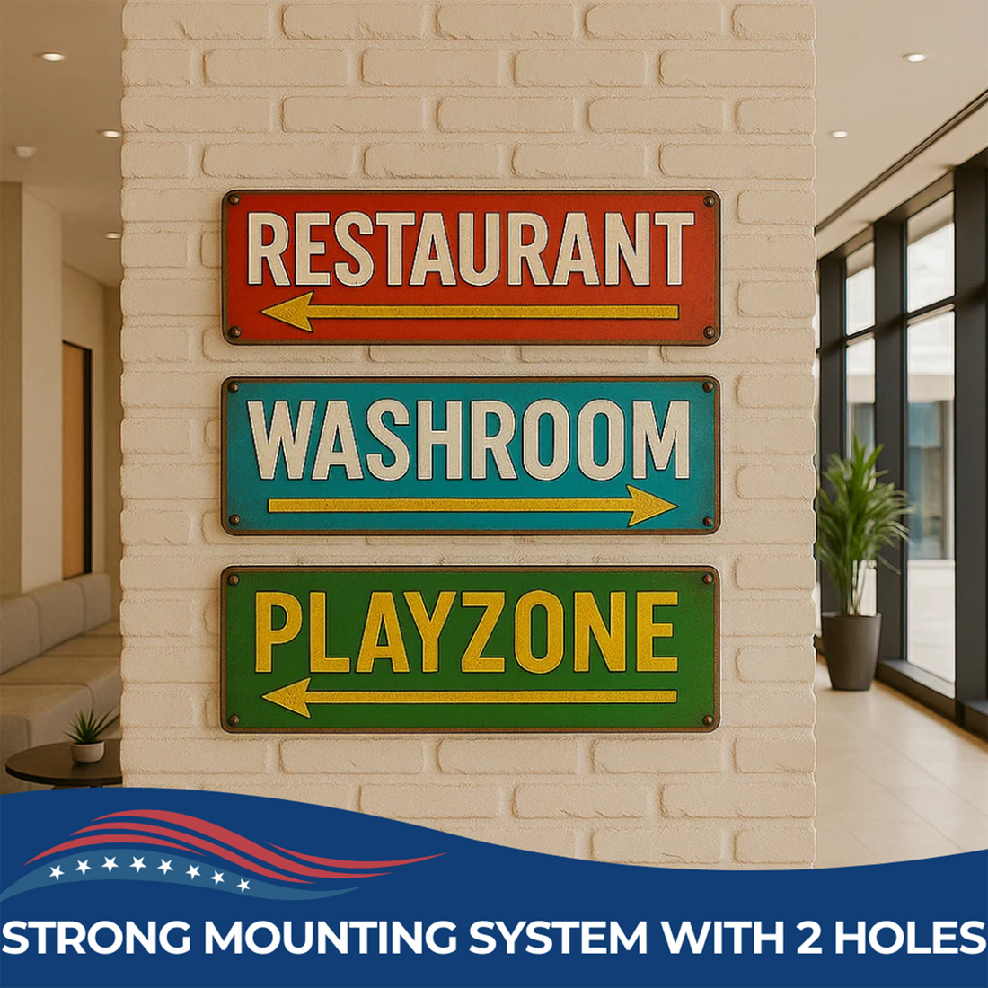 CUSTOM METAL SIGN OUTDOOR