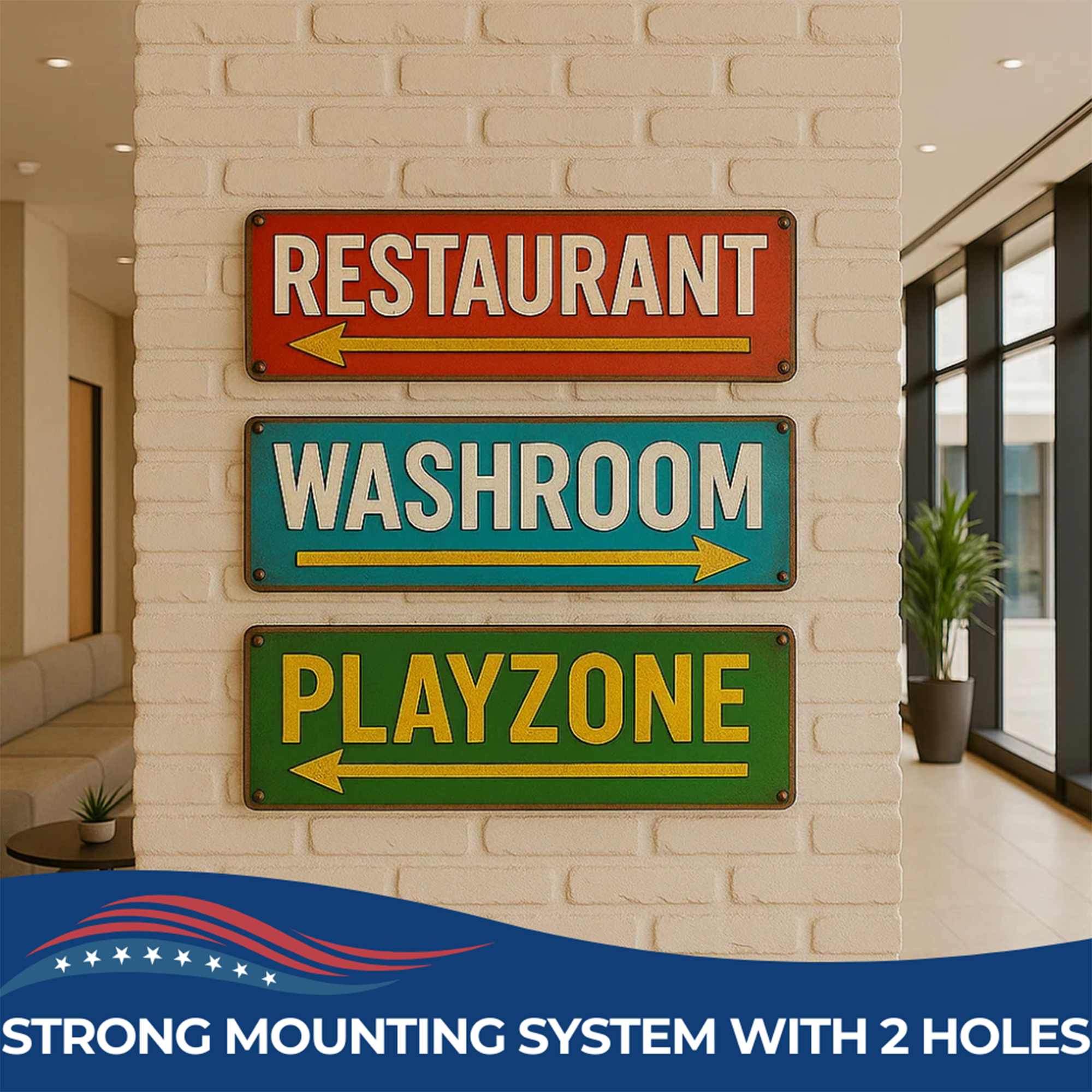 CUSTOM METAL SIGN OUTDOOR