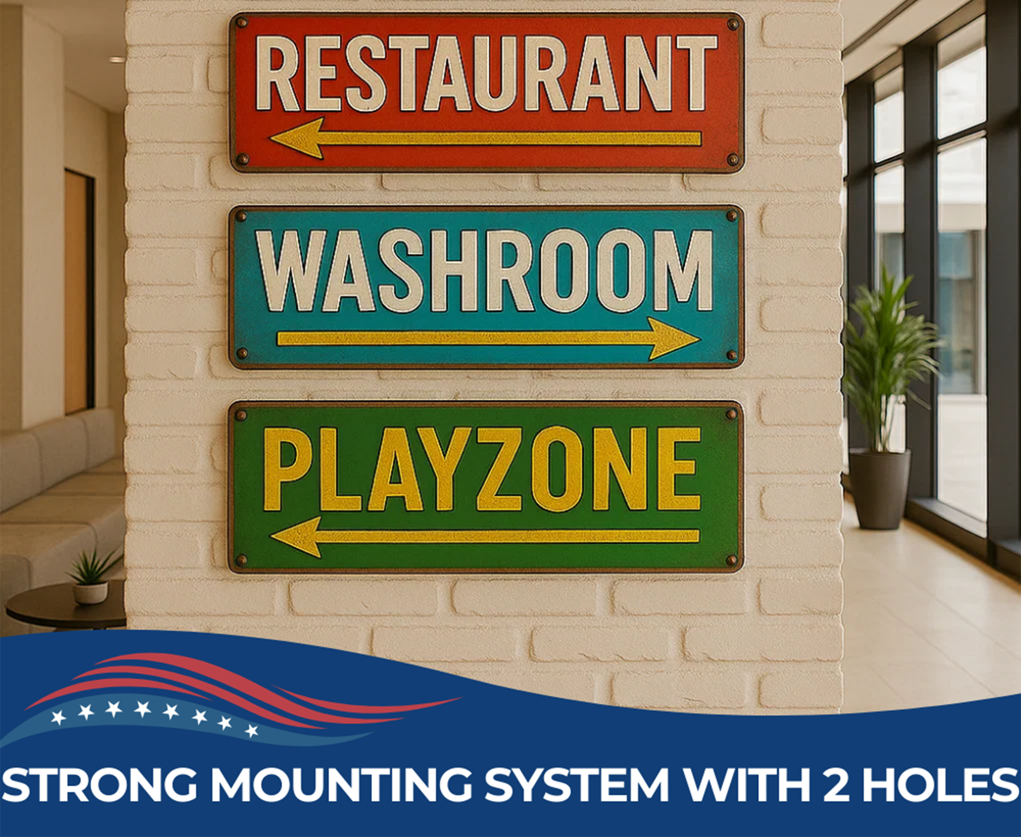 CUSTOM METAL SIGN OUTDOOR