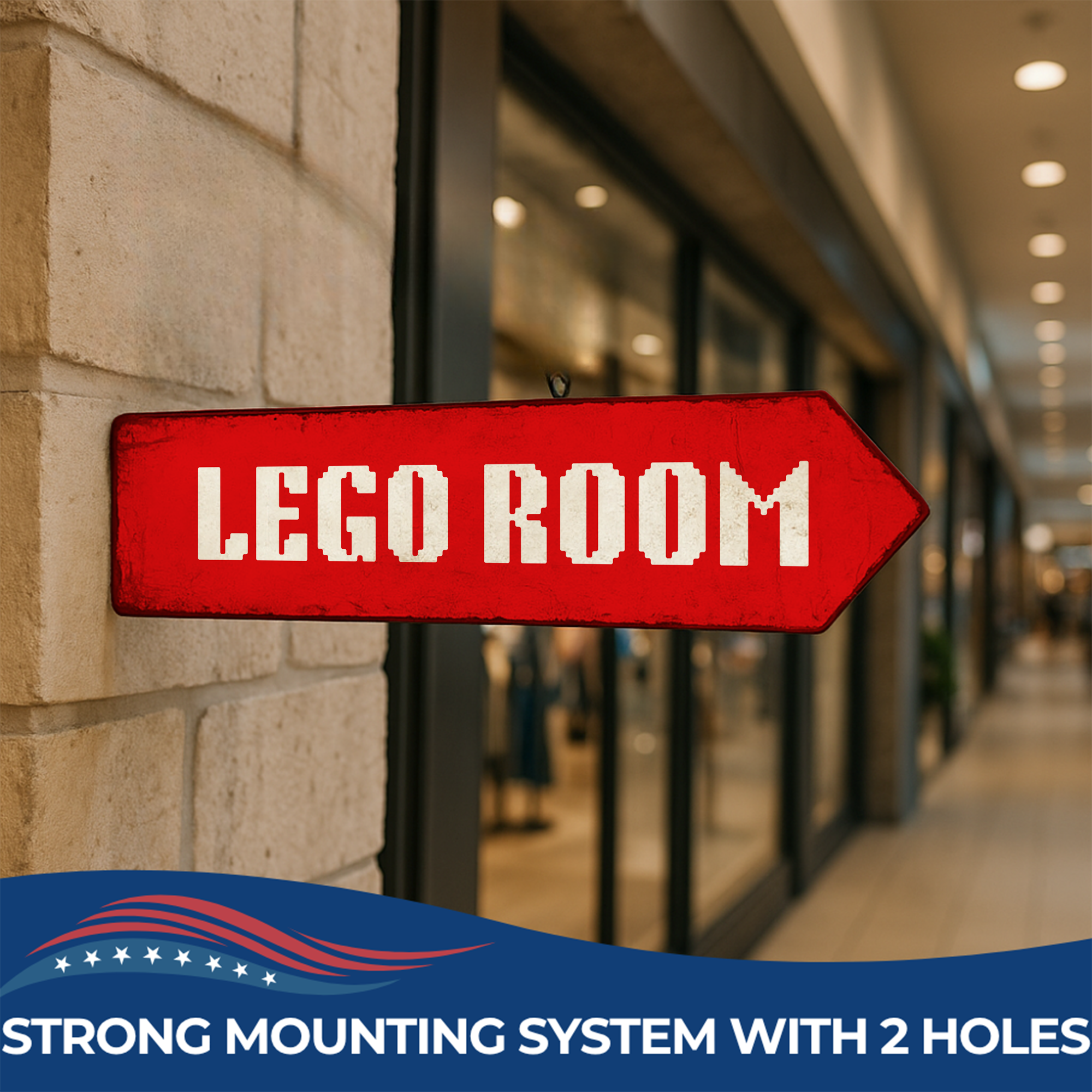 LEGO ROOM SIGN