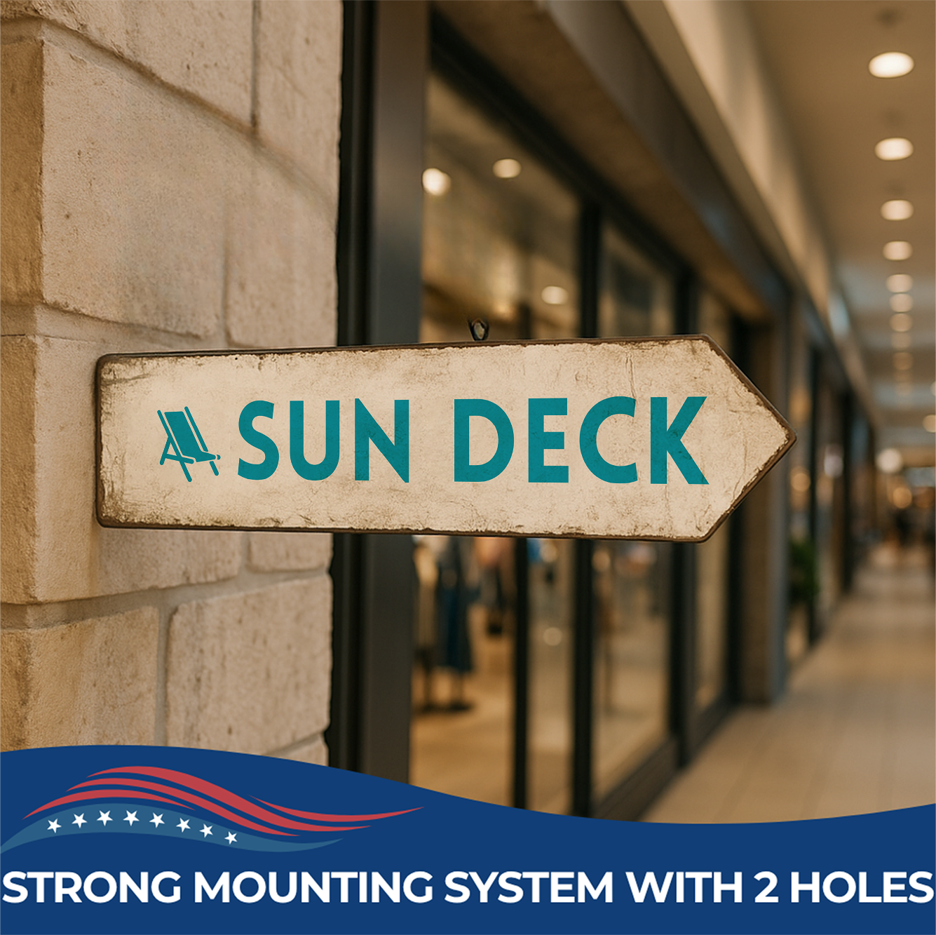 SUN DECK SIGN