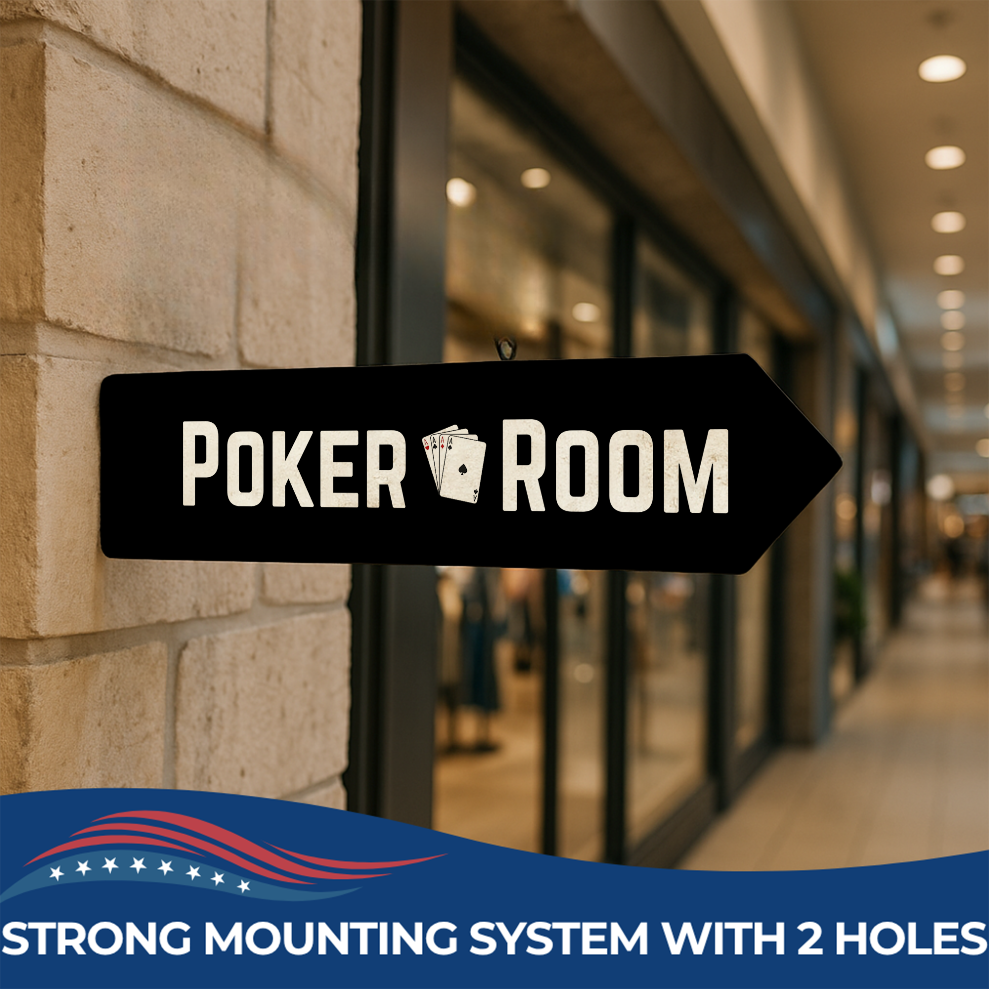 POKER ROOM SIGN