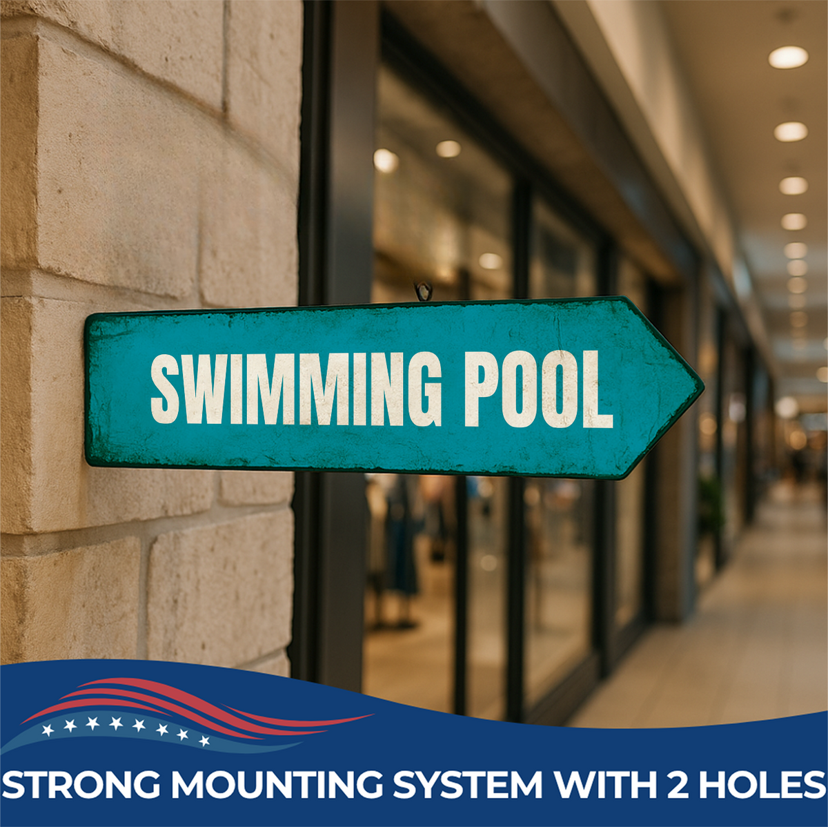Pool Rental Sign SWIMMING POOL SIGN – Signtextile