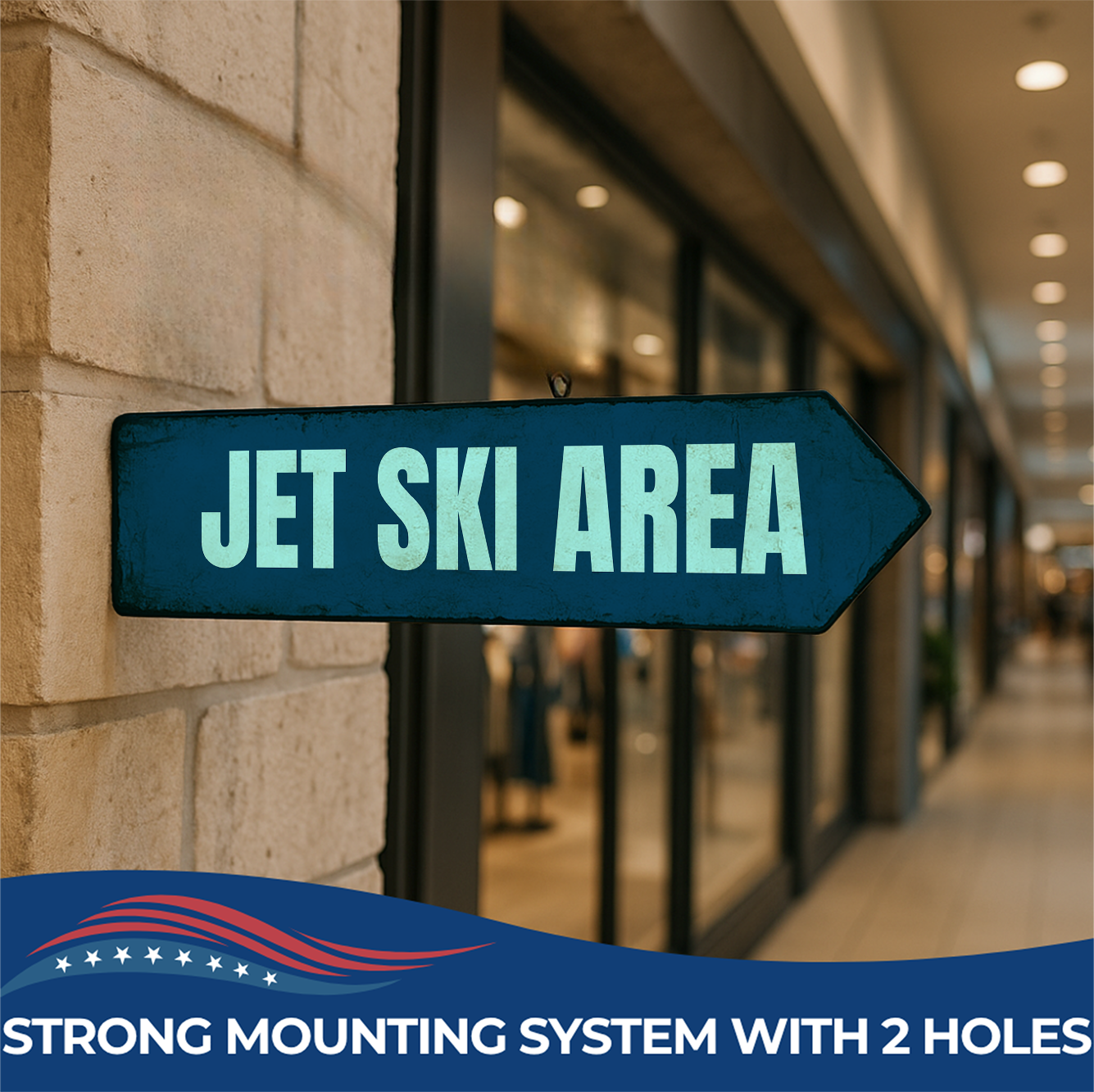 JET SKY AREA SIGN