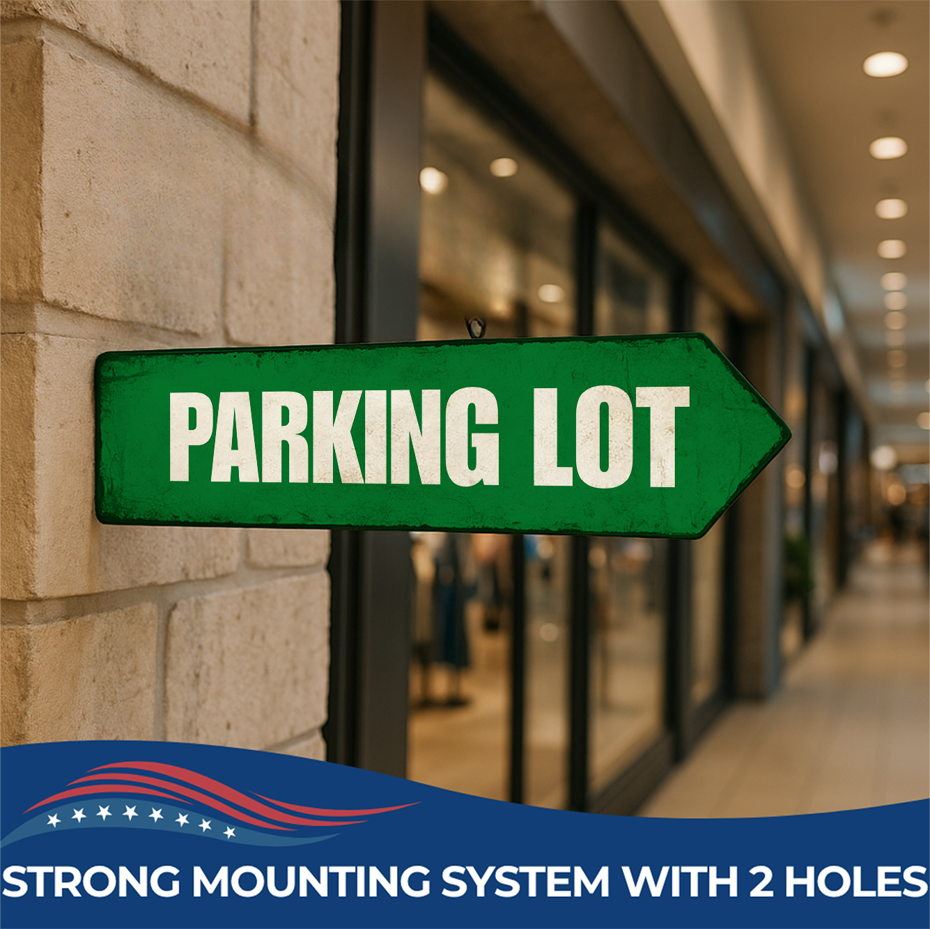 PARKING LOT SIGN