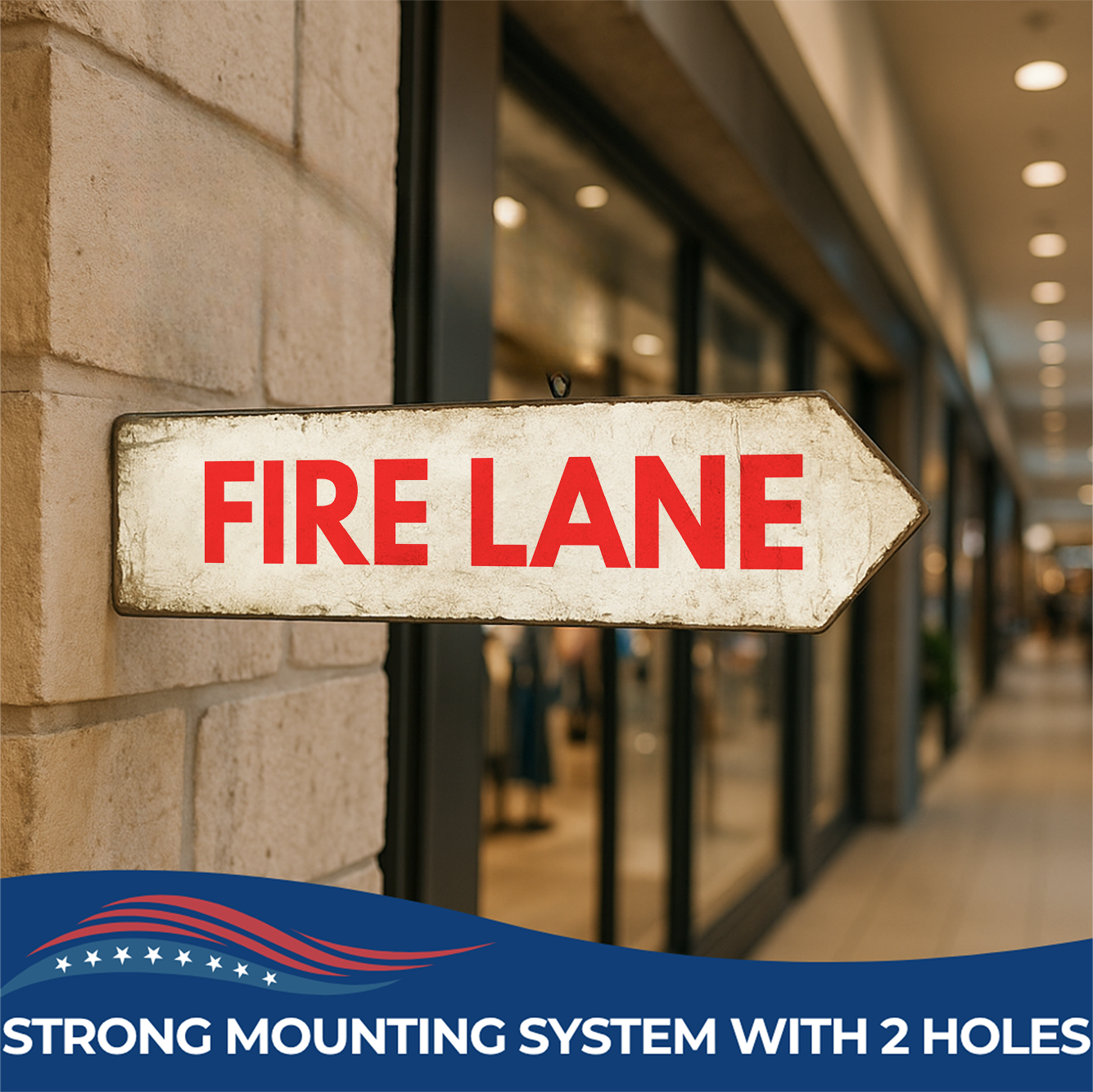 FIRE LANE SIGN