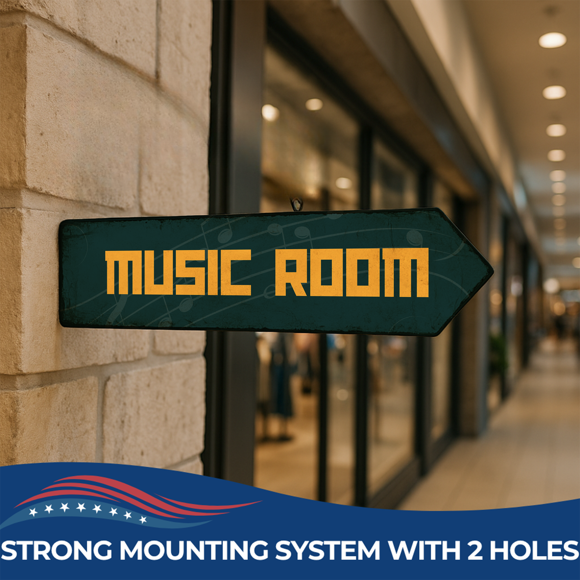 MUSIC ROOM SIGN