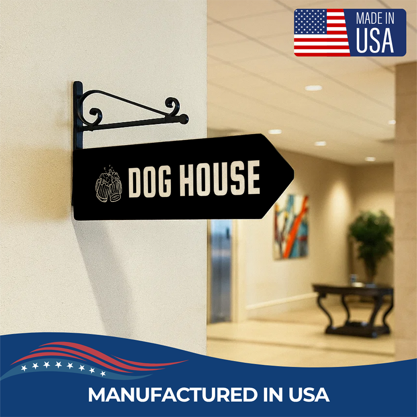 DOG HOUSE SIGN