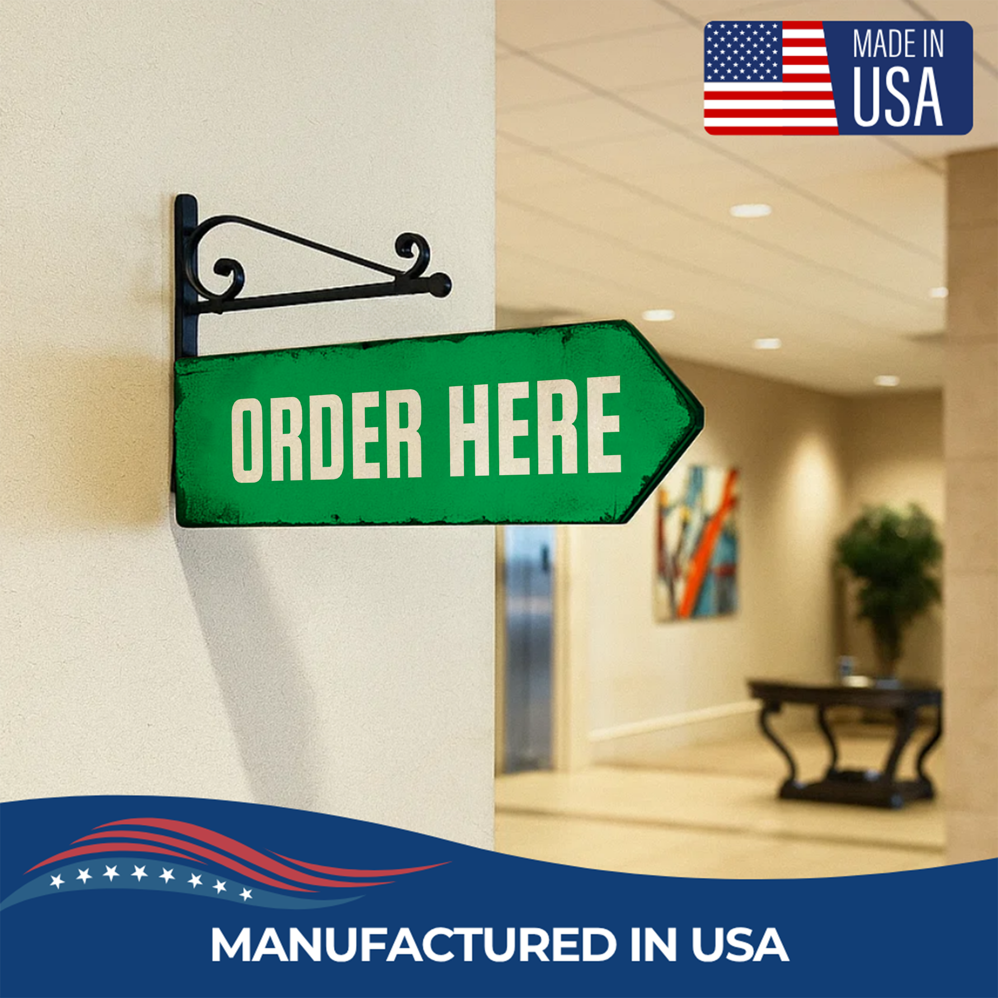 ORDER HERE SIGN