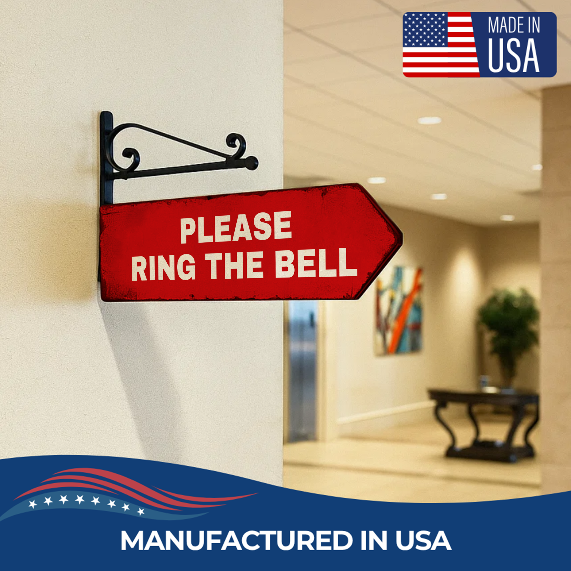PLEASE RING THE BELL SIGN