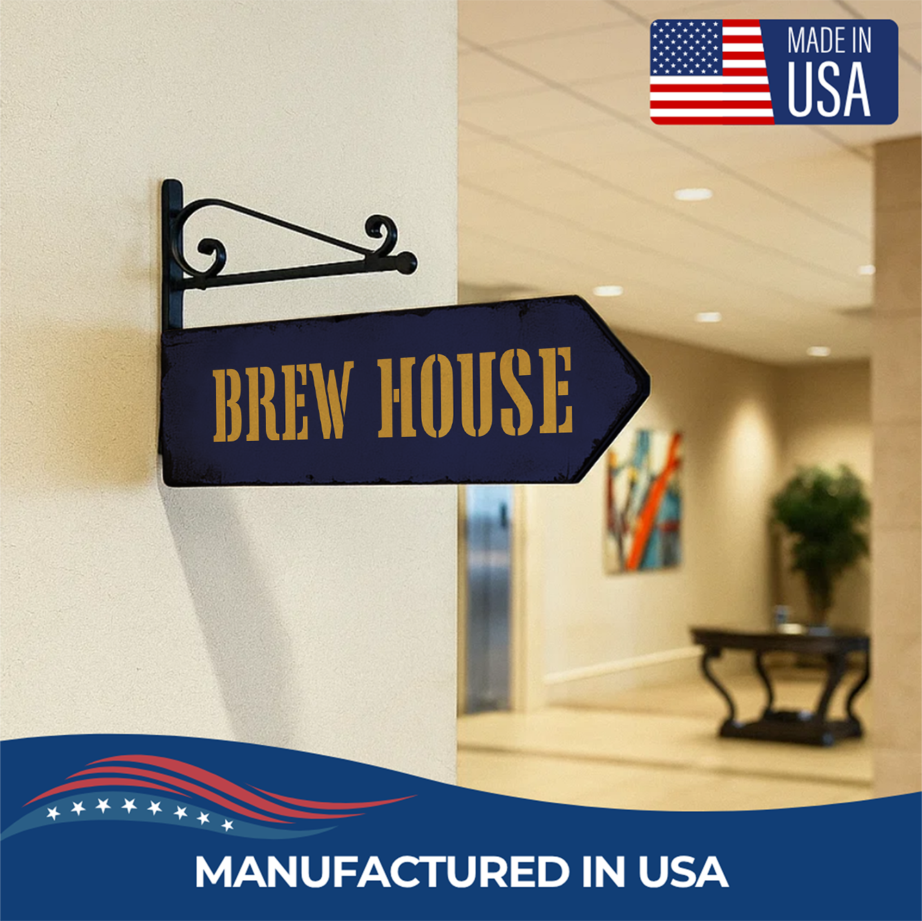 BREW HOUSE SIGN