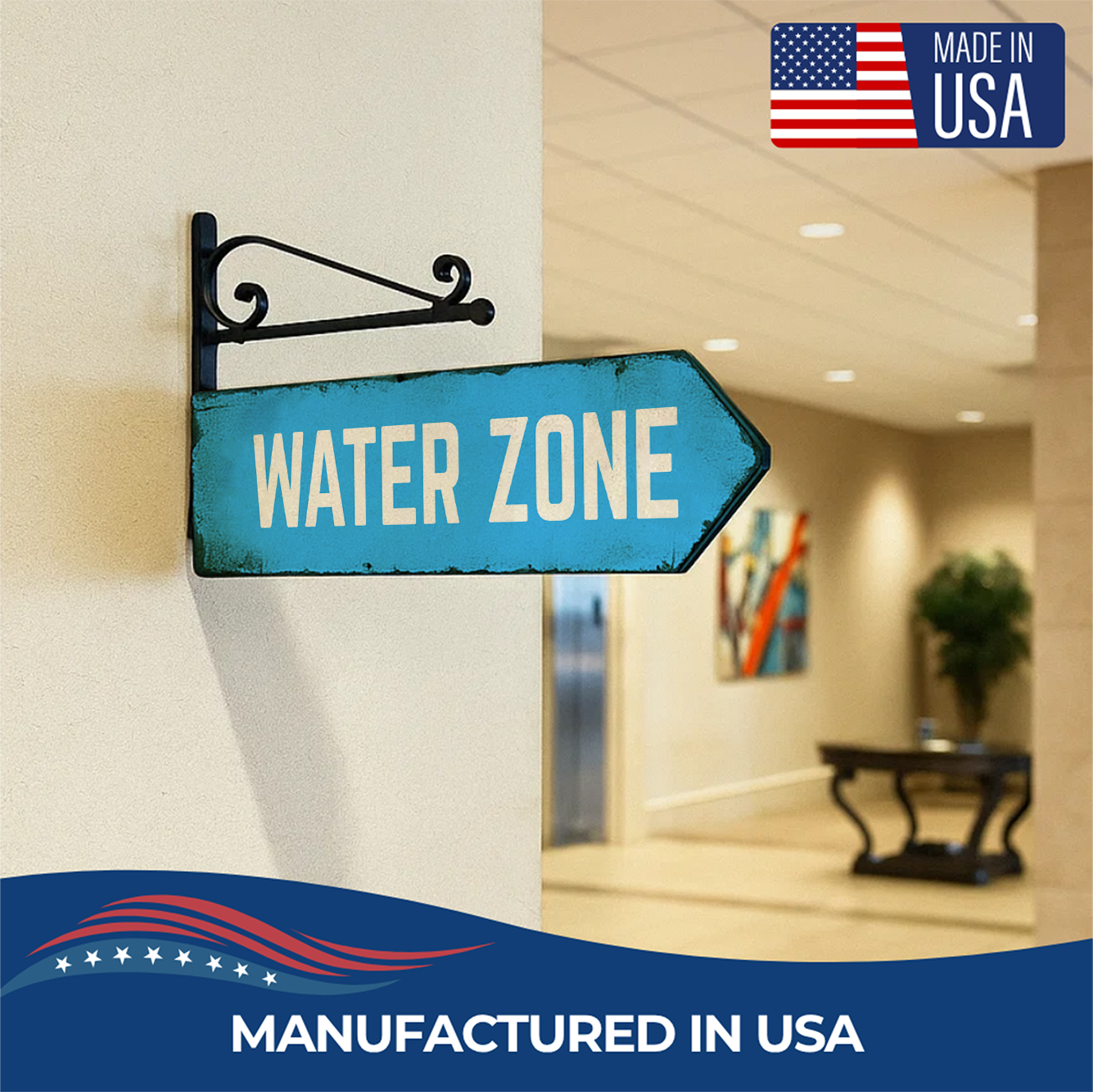 WATER ZONE SIGN
