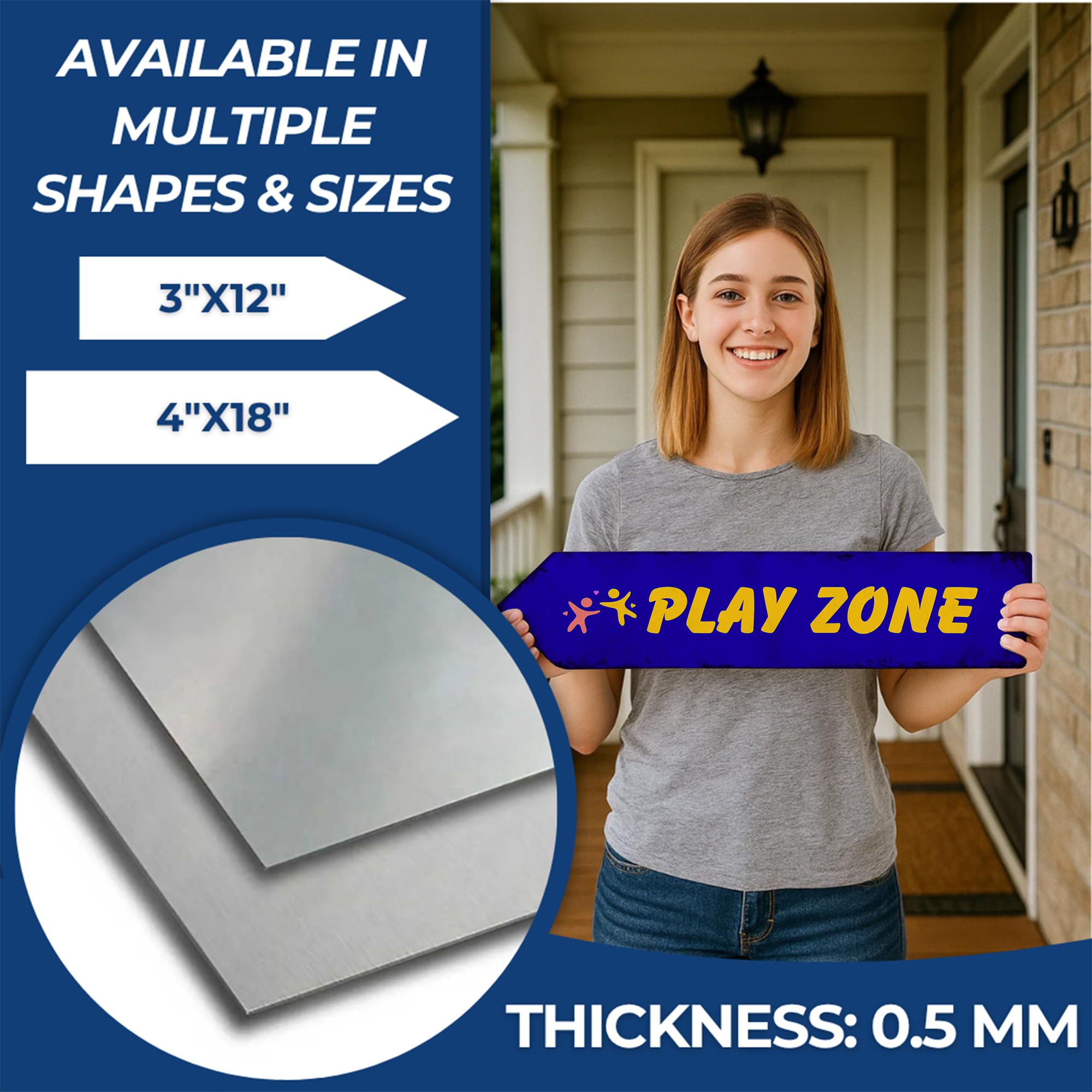 PLAY ZONE SIGN