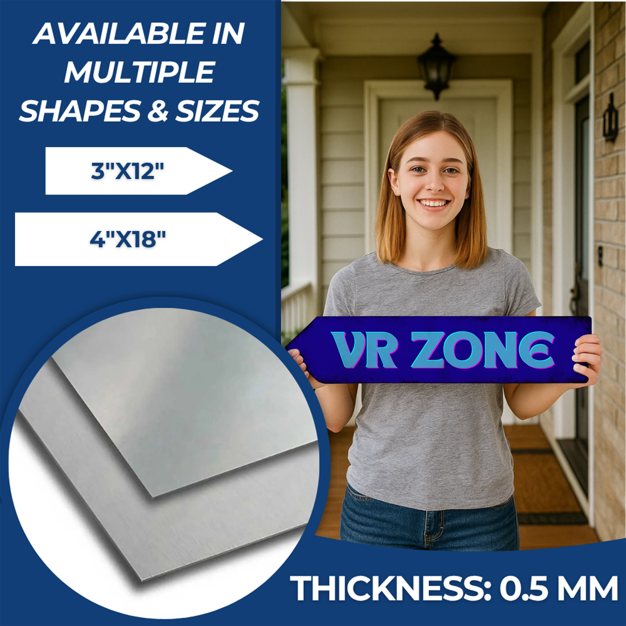 VR ZONE SIGN