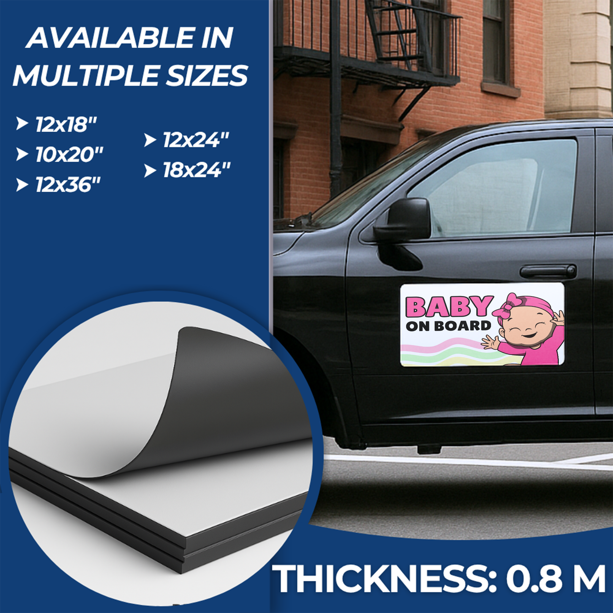 BABY ON BOARD SHEET