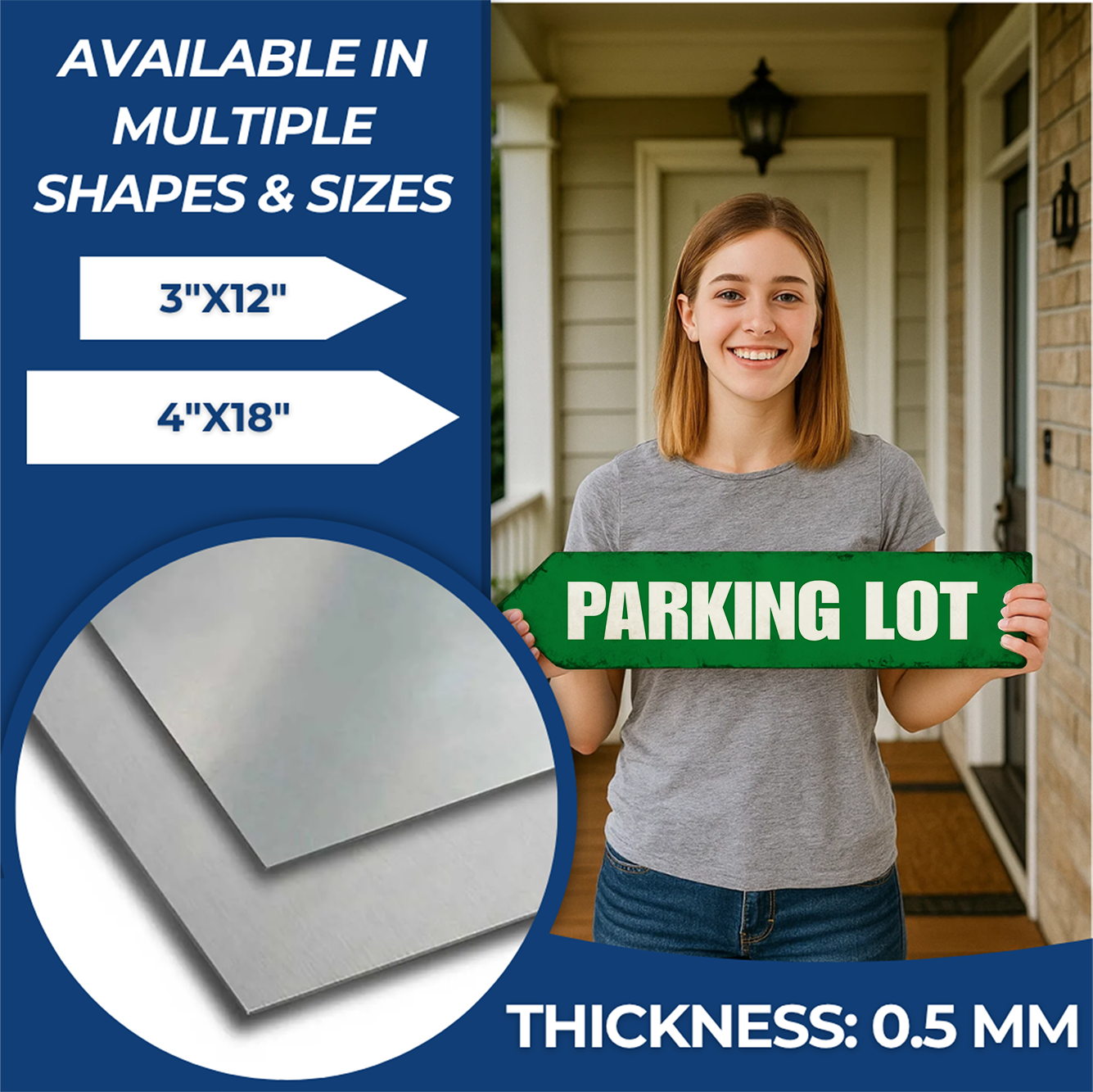 PARKING LOT SIGN
