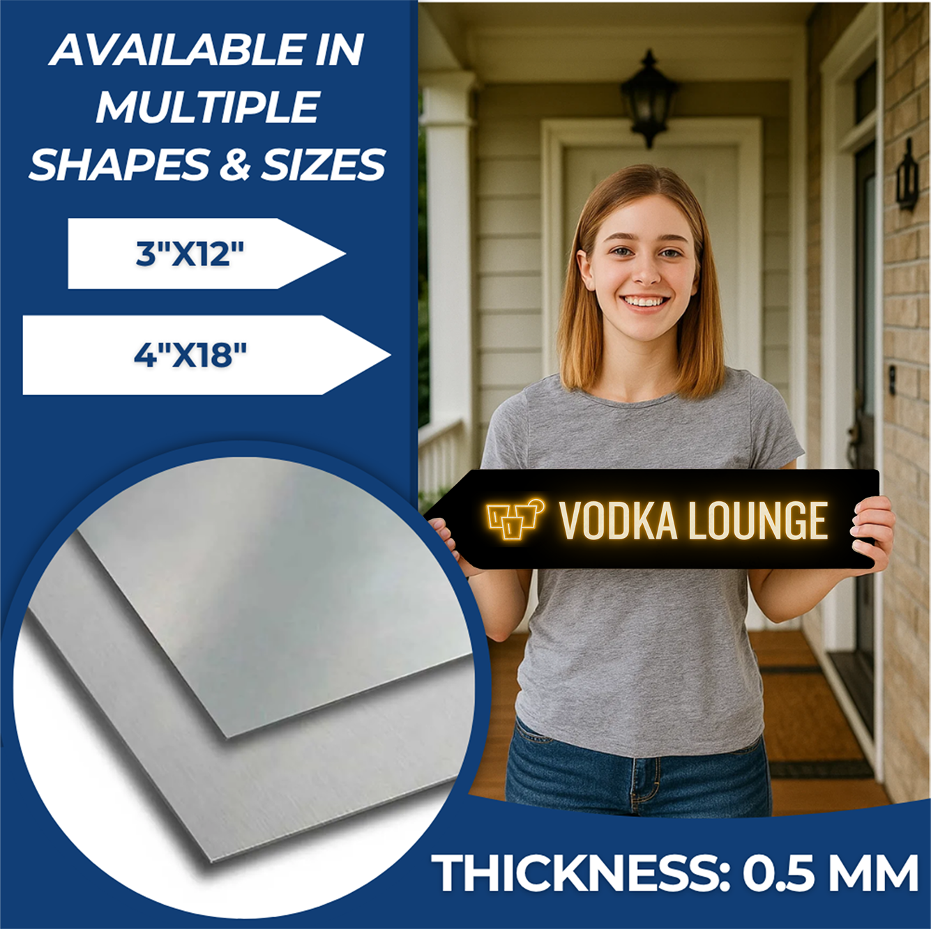 VODKA LOUNGE SIGN