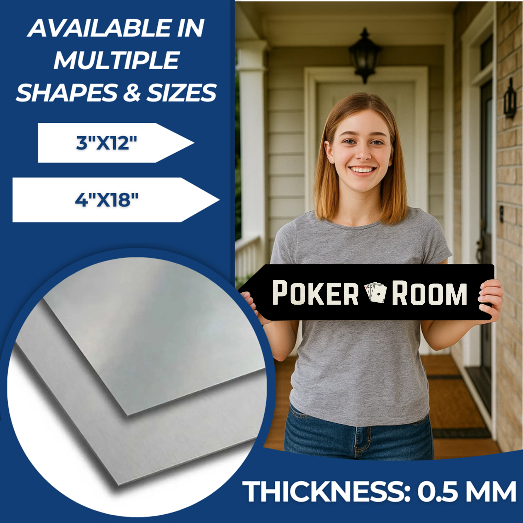 POKER ROOM SIGN