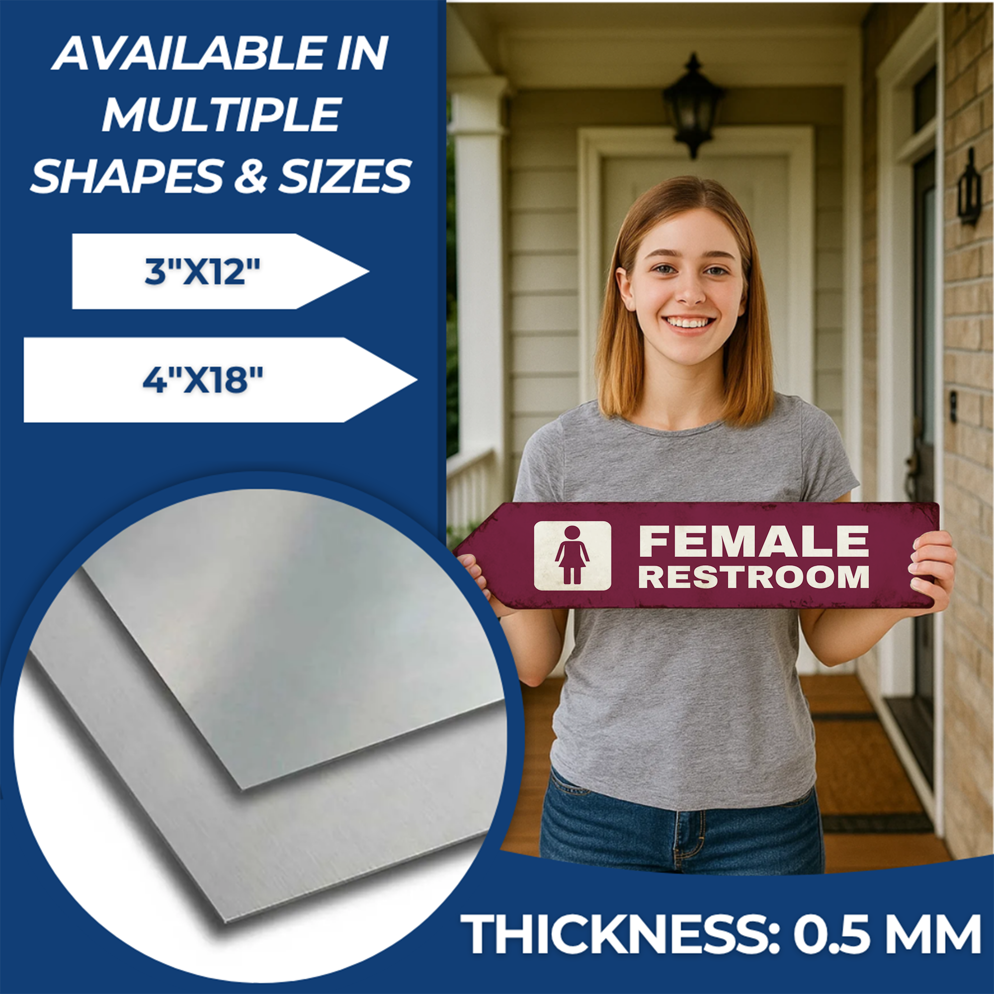 FEMALE RESTROOM SIGN