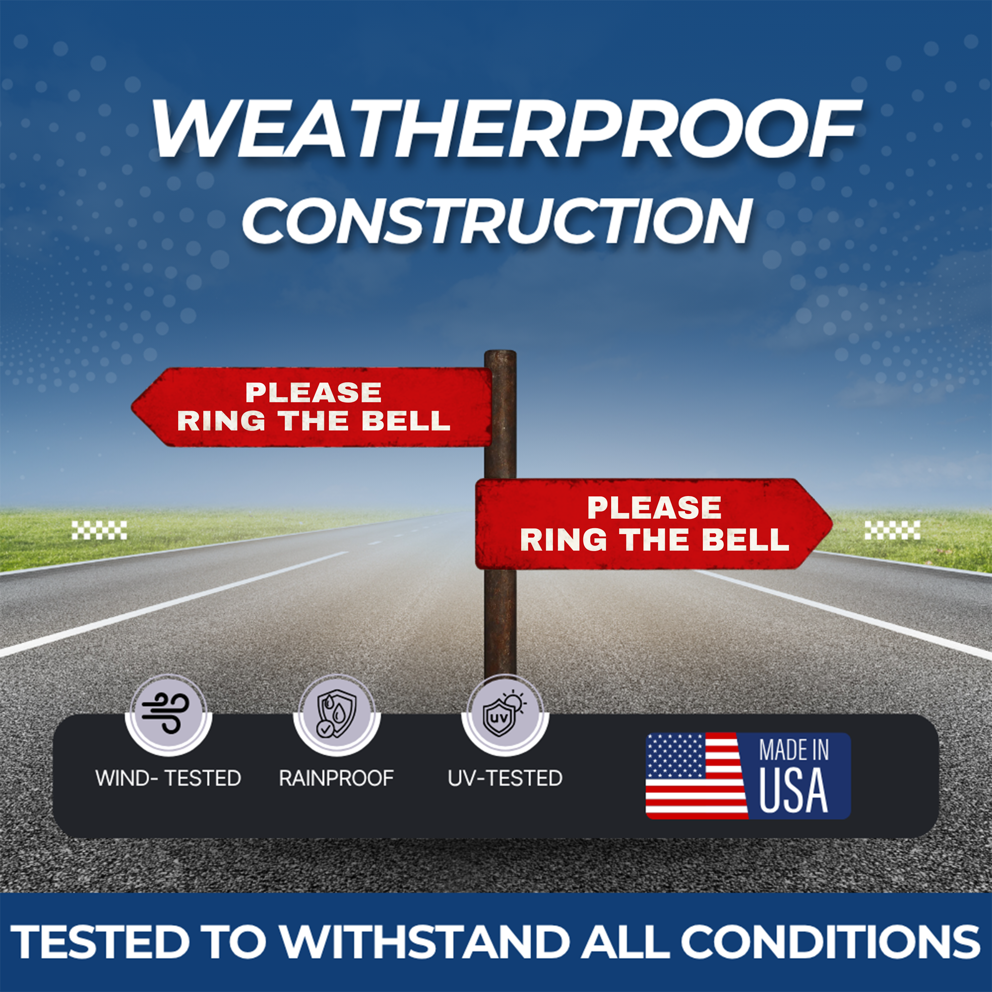 PLEASE RING THE BELL SIGN