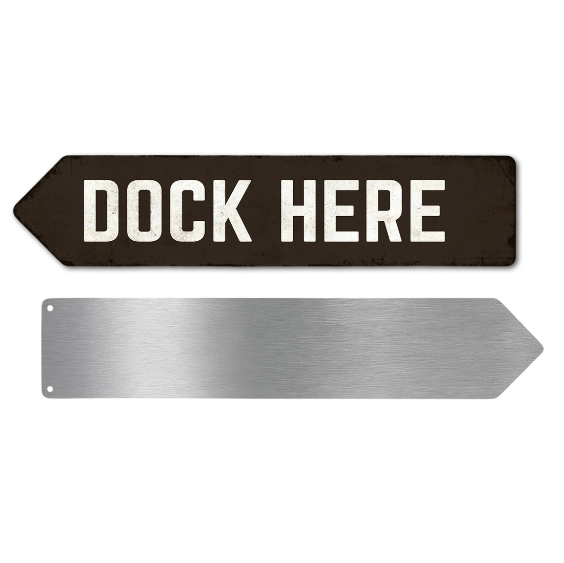 DOCK HERE SIGN