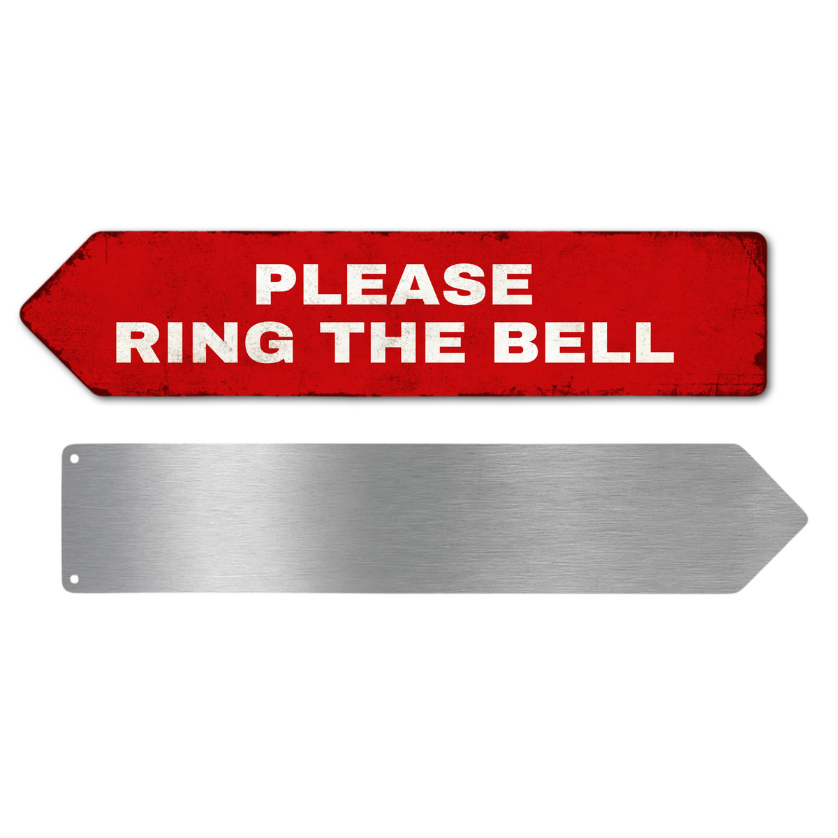 Ring Once Sign PLEASE RING THE BELL SIGN – Signtextile