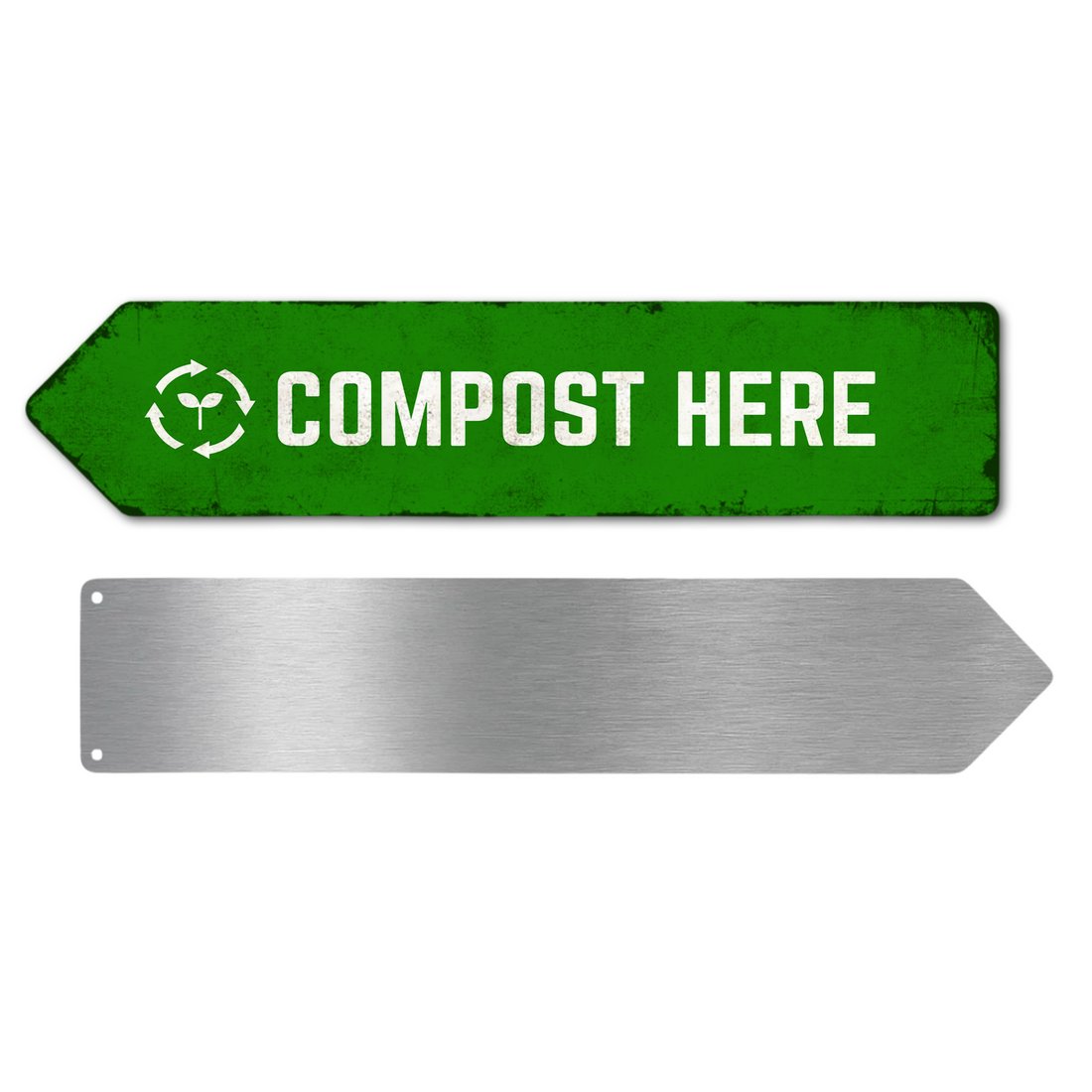 COMPOST HERE SIGN