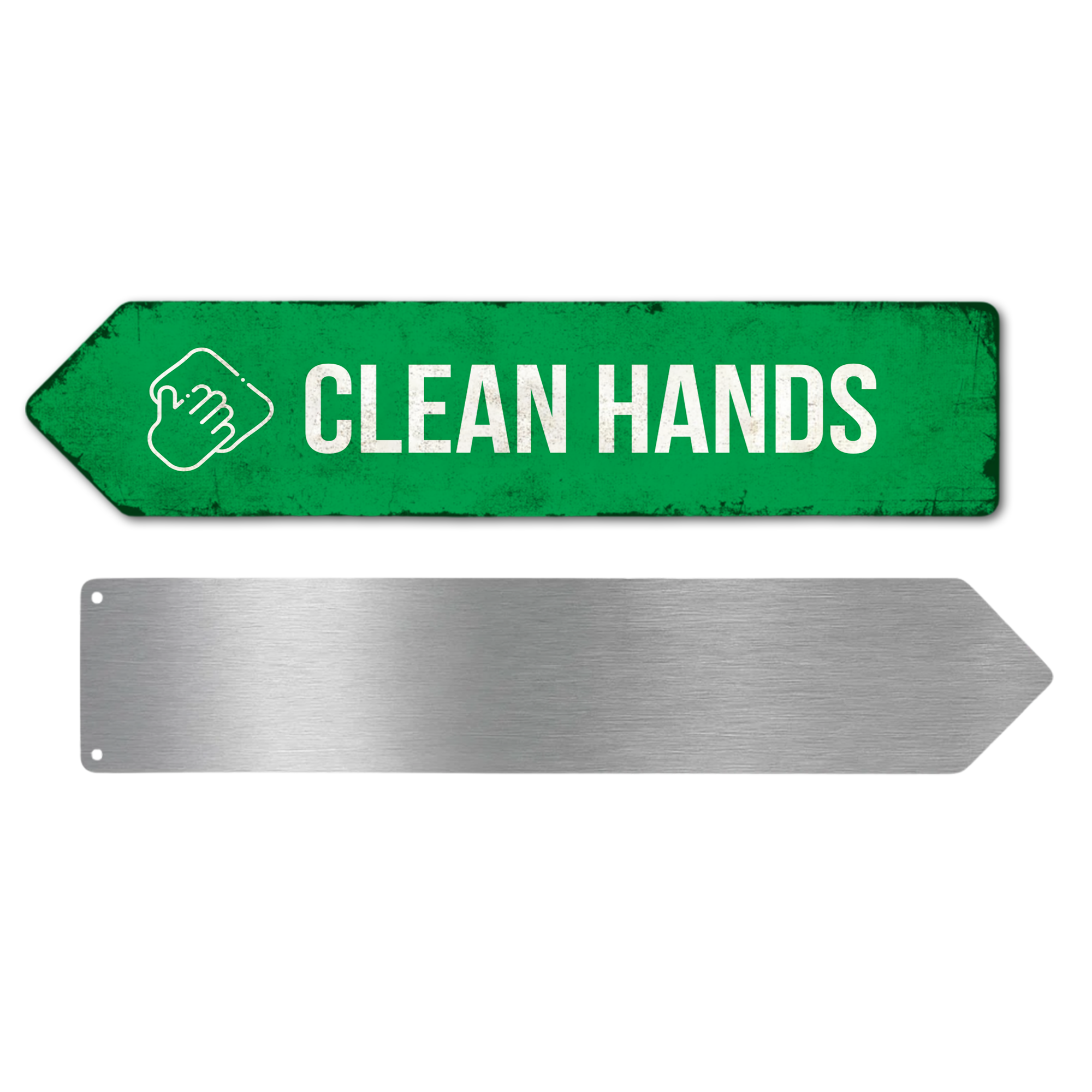 CLEAN HANDS SIGN