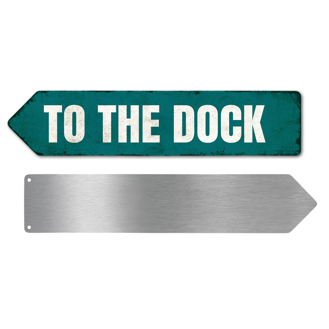 TO THE DOCK SIGN