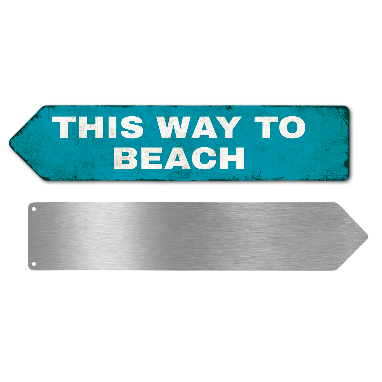 THIS WAY TO BEACH SIGN