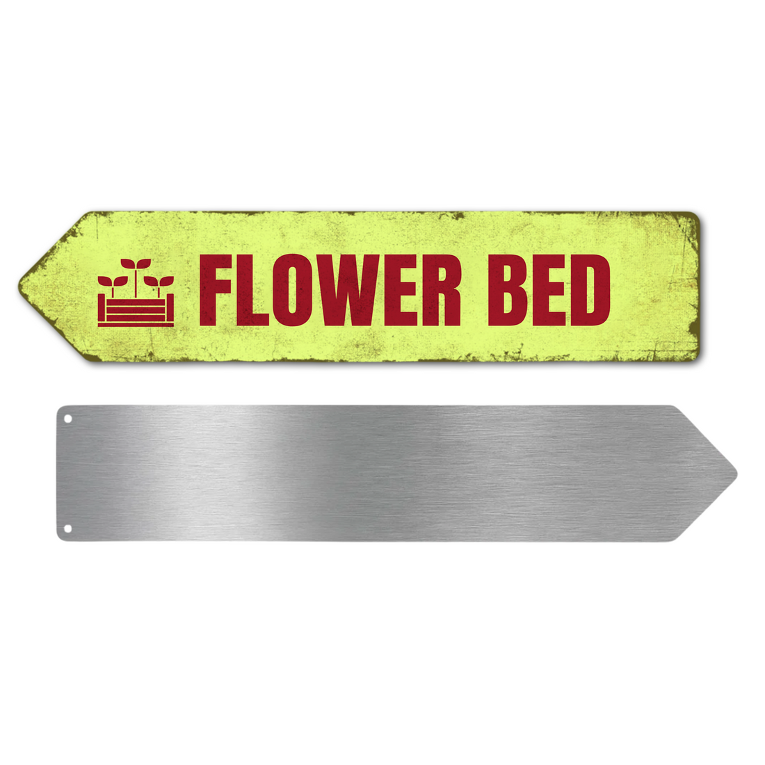 FLOWER BED SIGN