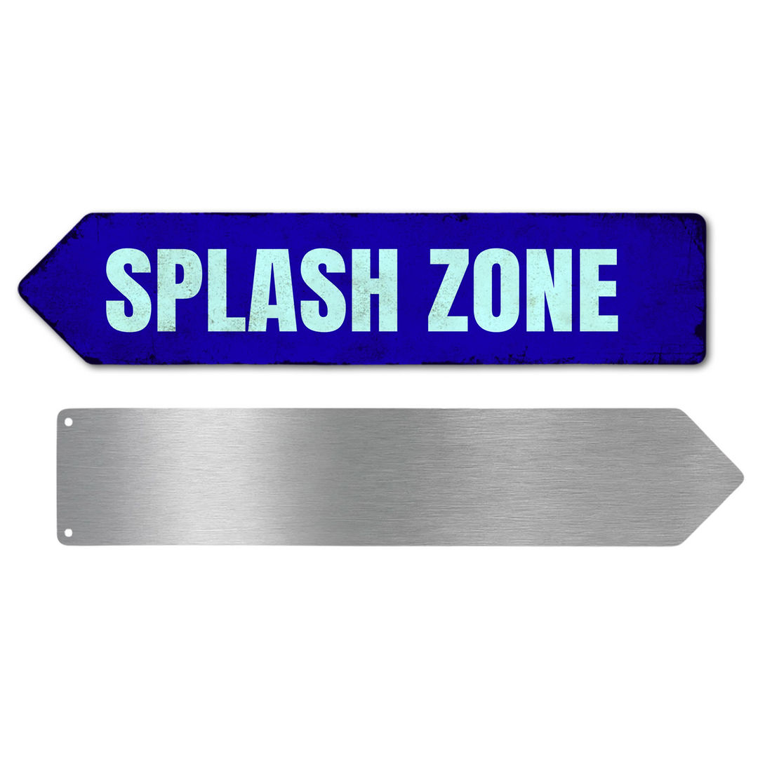 SPLASH ZONE SIGN