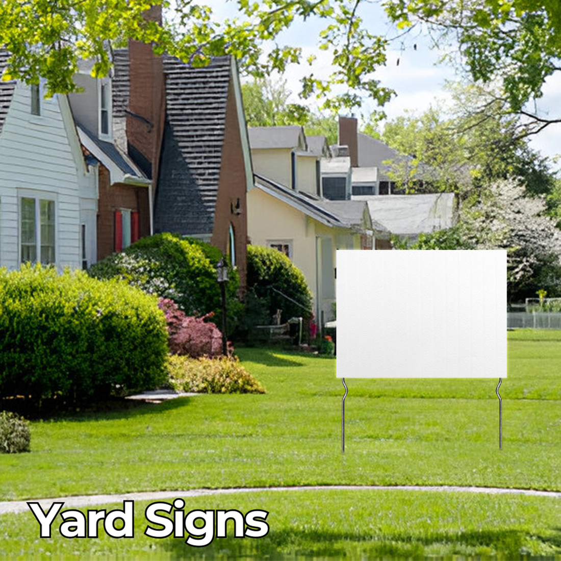 CUSTOM YARD SIGN