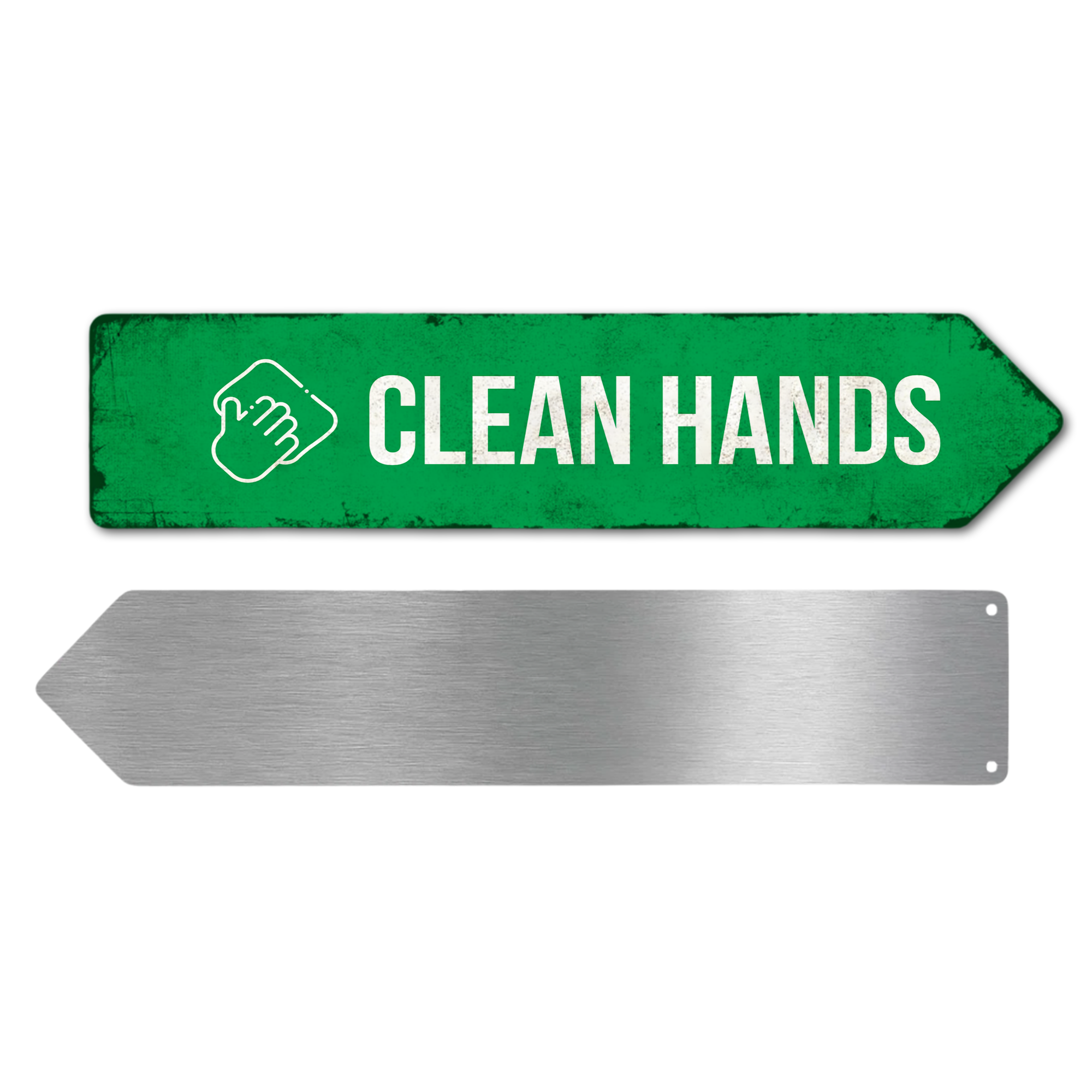 CLEAN HANDS SIGN