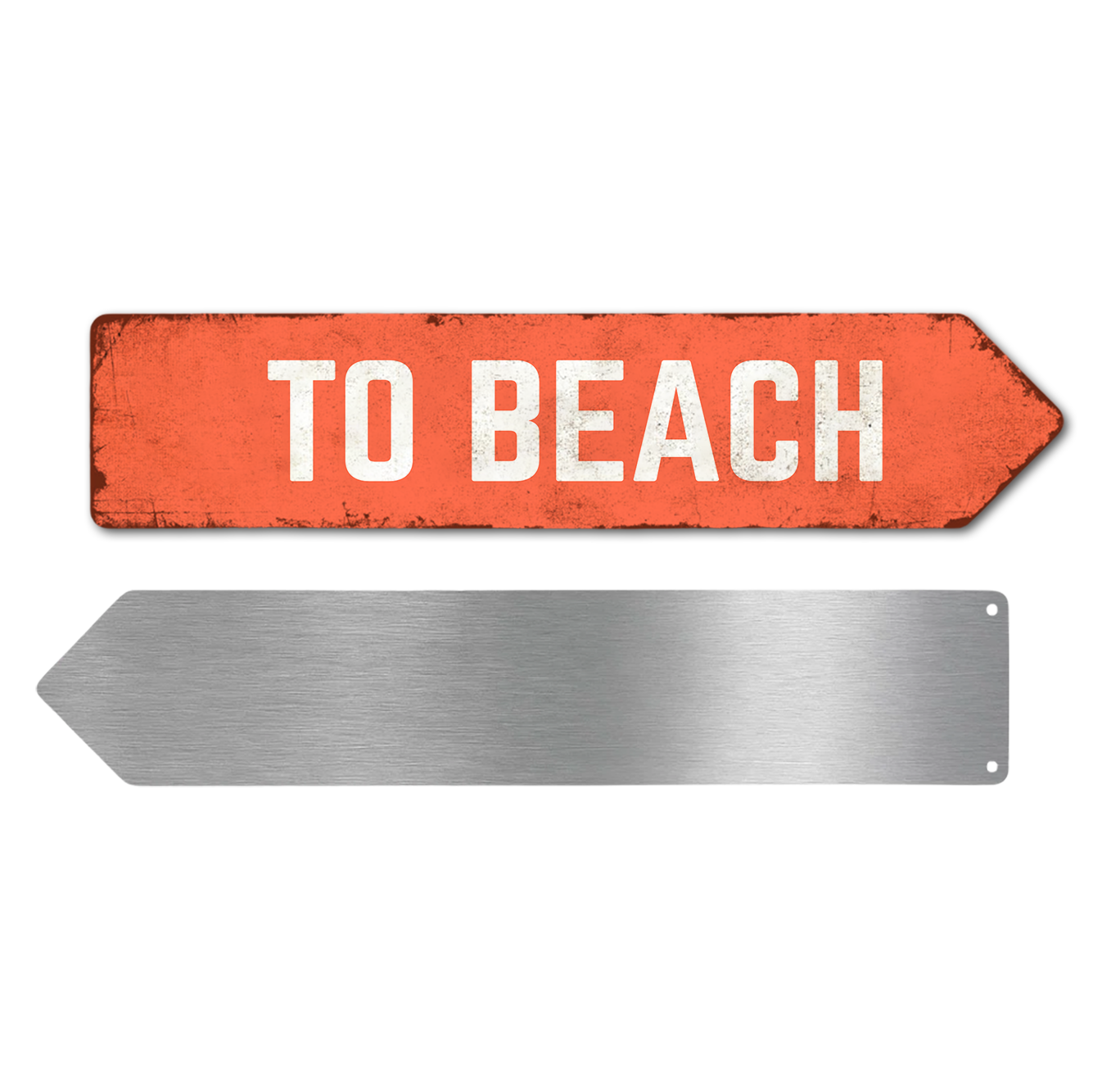TO BEACH SIGN