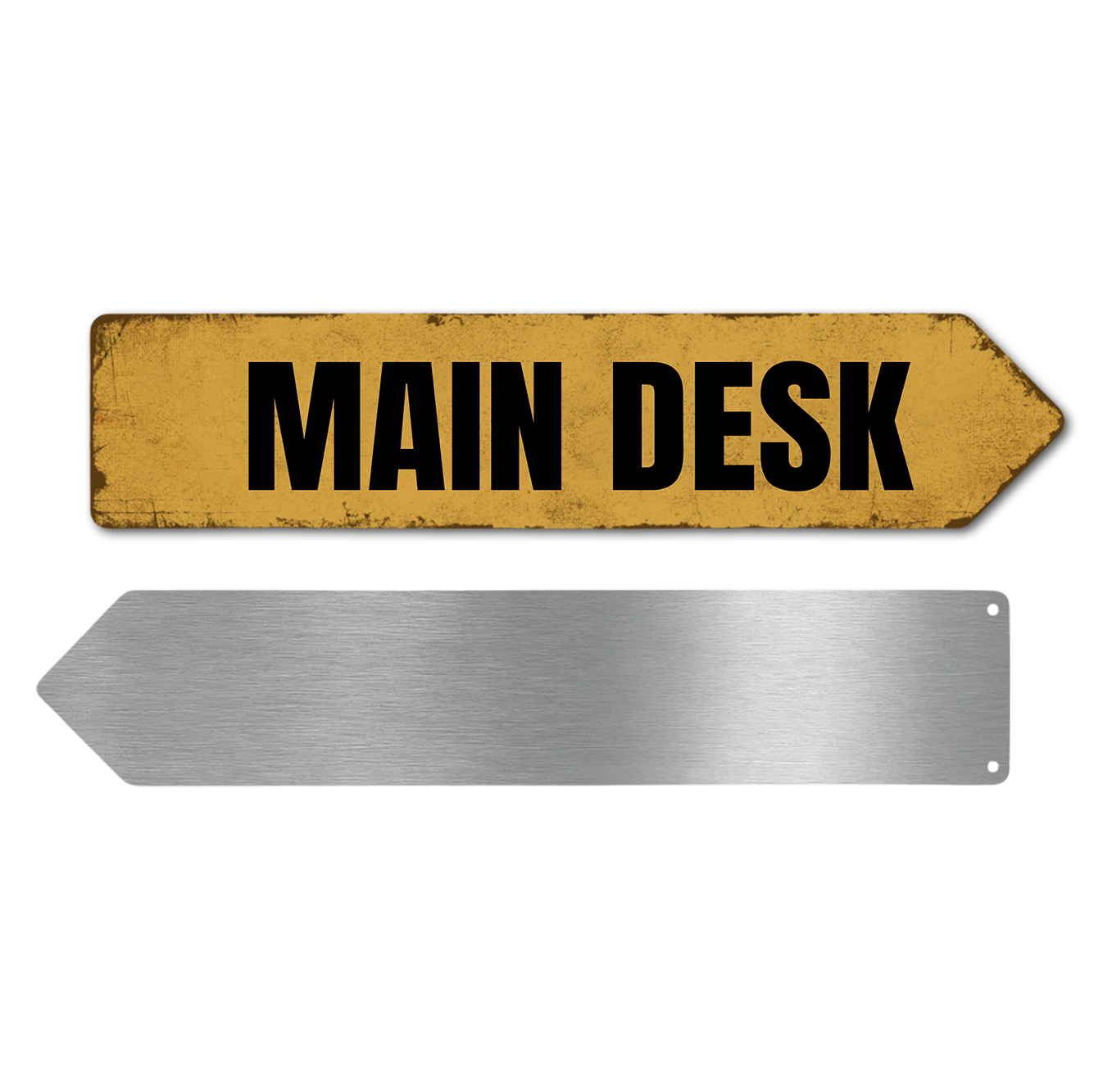 MAIN DESK SIGN
