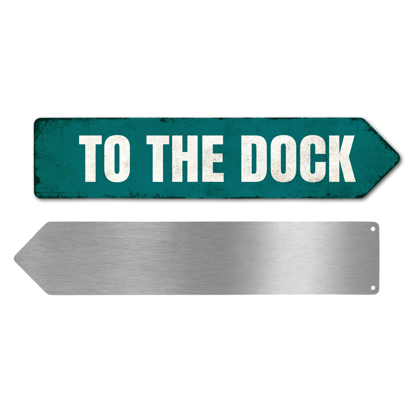 TO THE DOCK SIGN