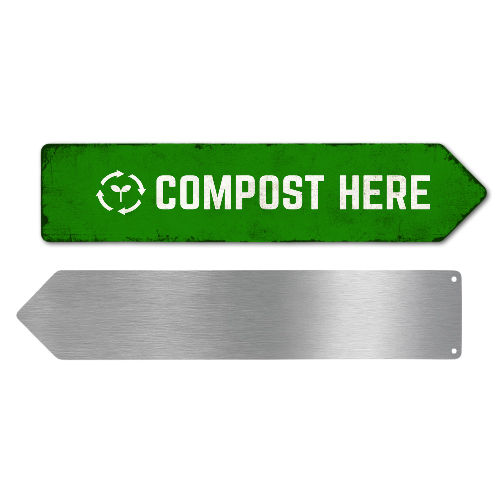COMPOST HERE SIGN