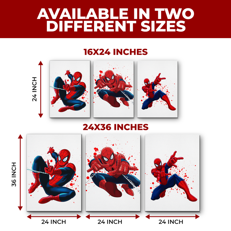 ONLY SPIDERMAN CANVAS DECOR