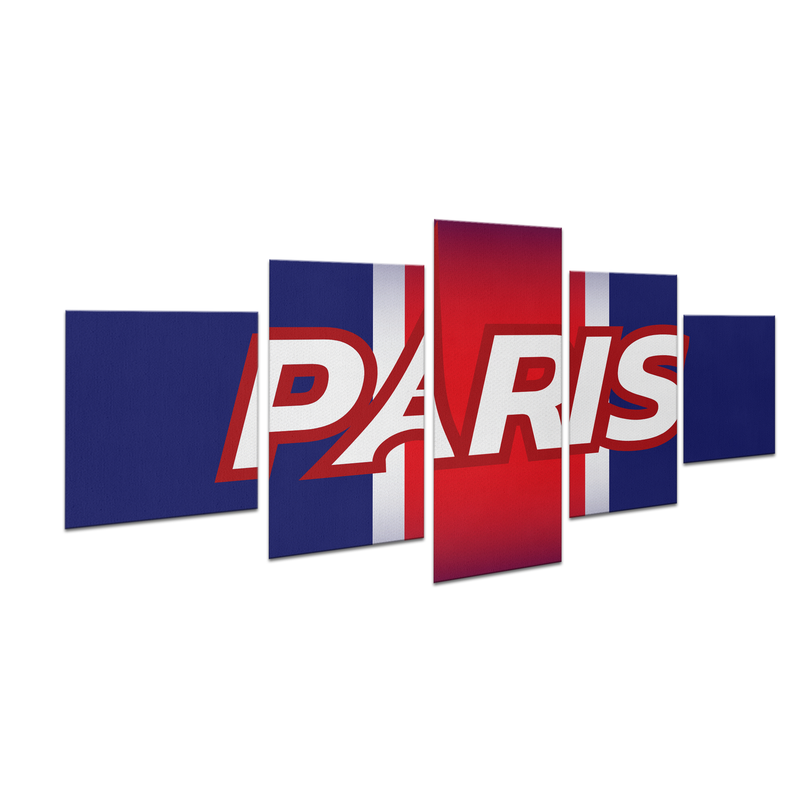 PARIS SAINT-GERMAIN URBAN DECOR CANVAS